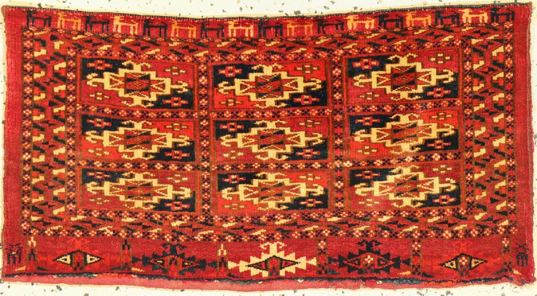 Tekke Torba antique, Turkmenistan, around 1900, wool (1 of 1)