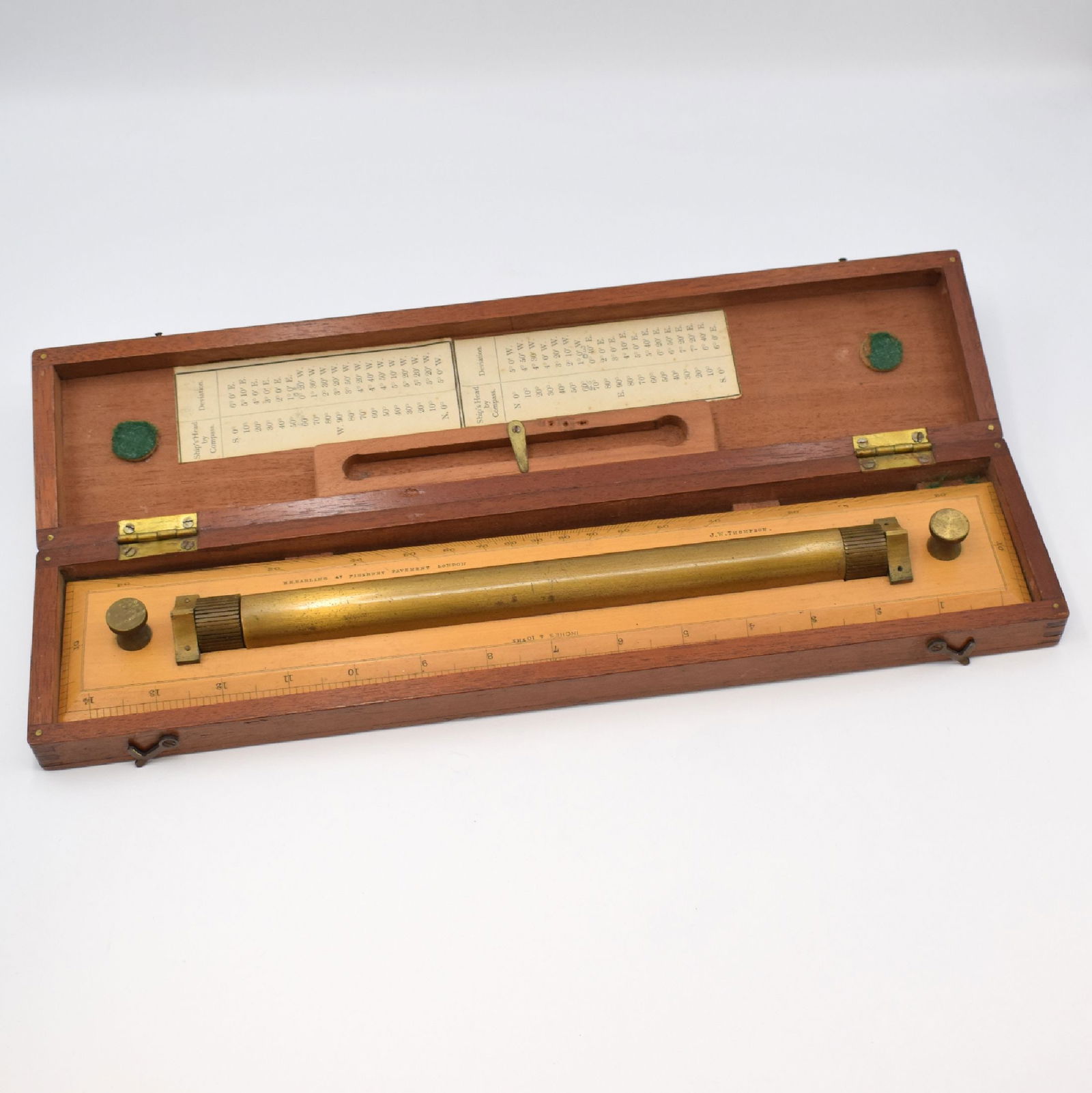 W. H. HARLING / J. W. THOMPSON parallel ruler (1 of 4)