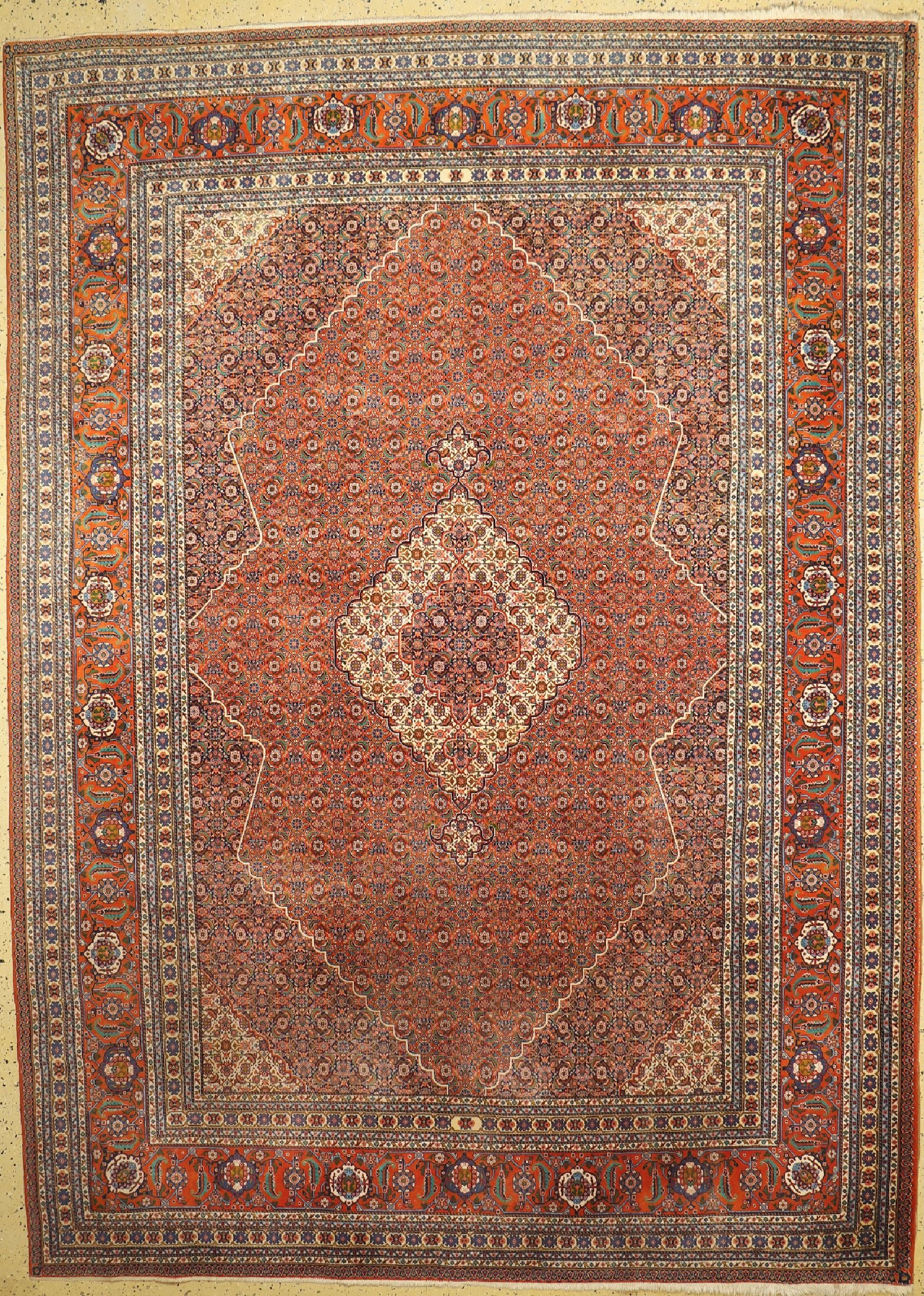 Sarab cork fine, Persia, approx. 60 years, corkwool on (1 of 1)