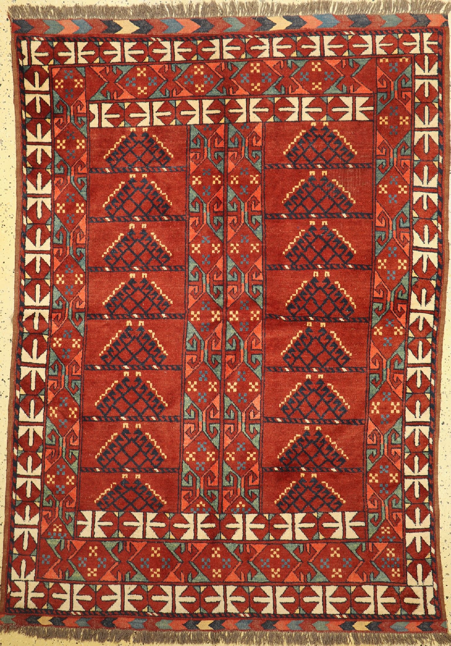 Ersari old, Afghanistan, around 1960, wool on wool (1 of 1)