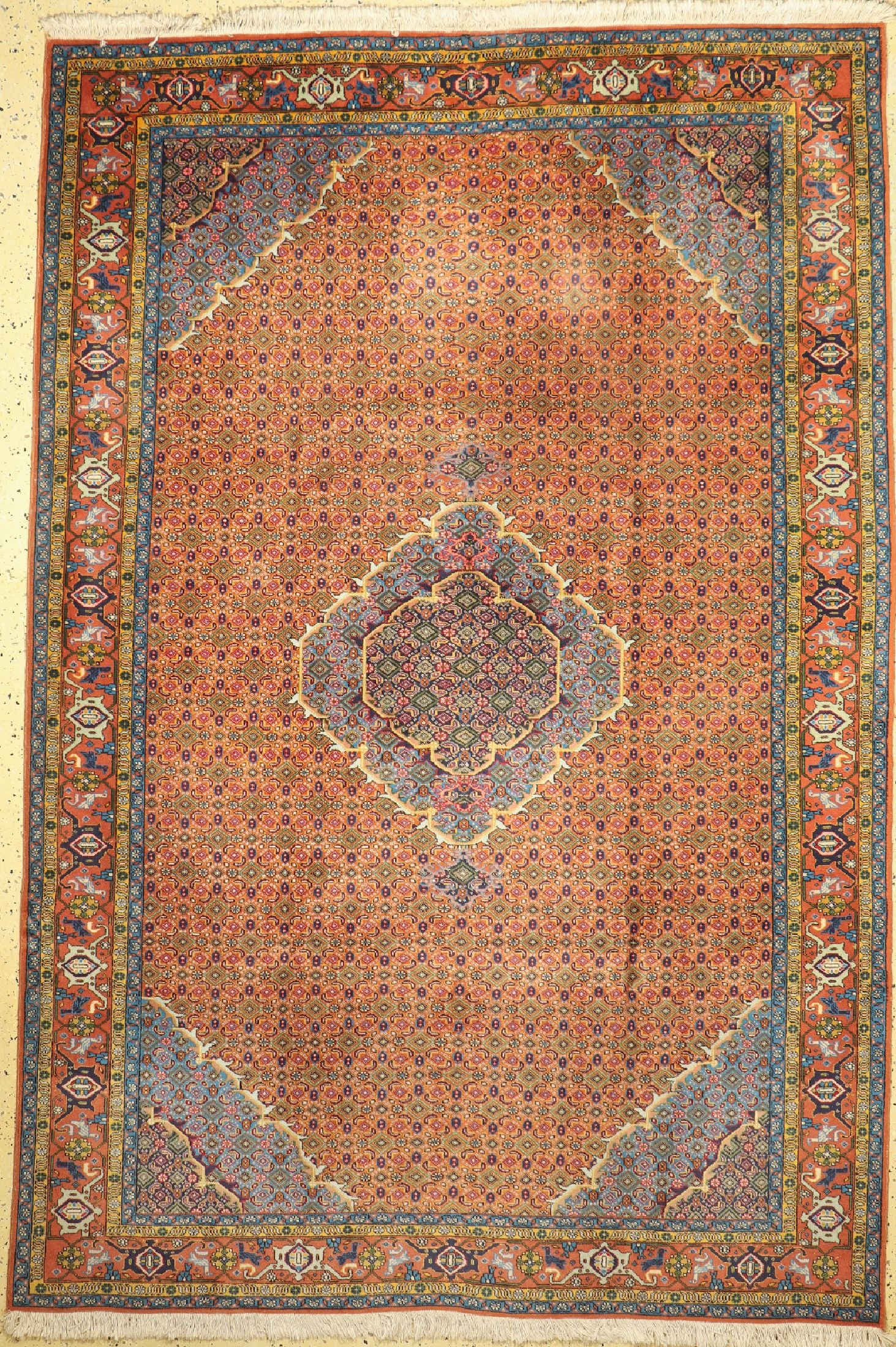Ardebil old, Persia, approx. 50 years, wool oncotton (1 of 1)