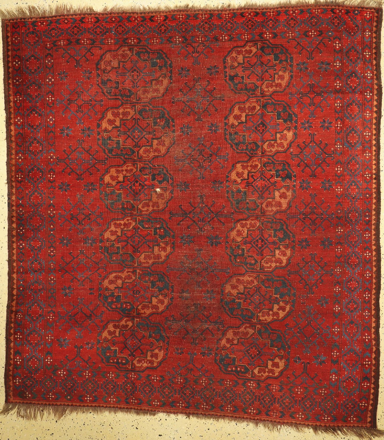 Ersari antique, Afghanistan, 19th century, wool on (1 of 1)