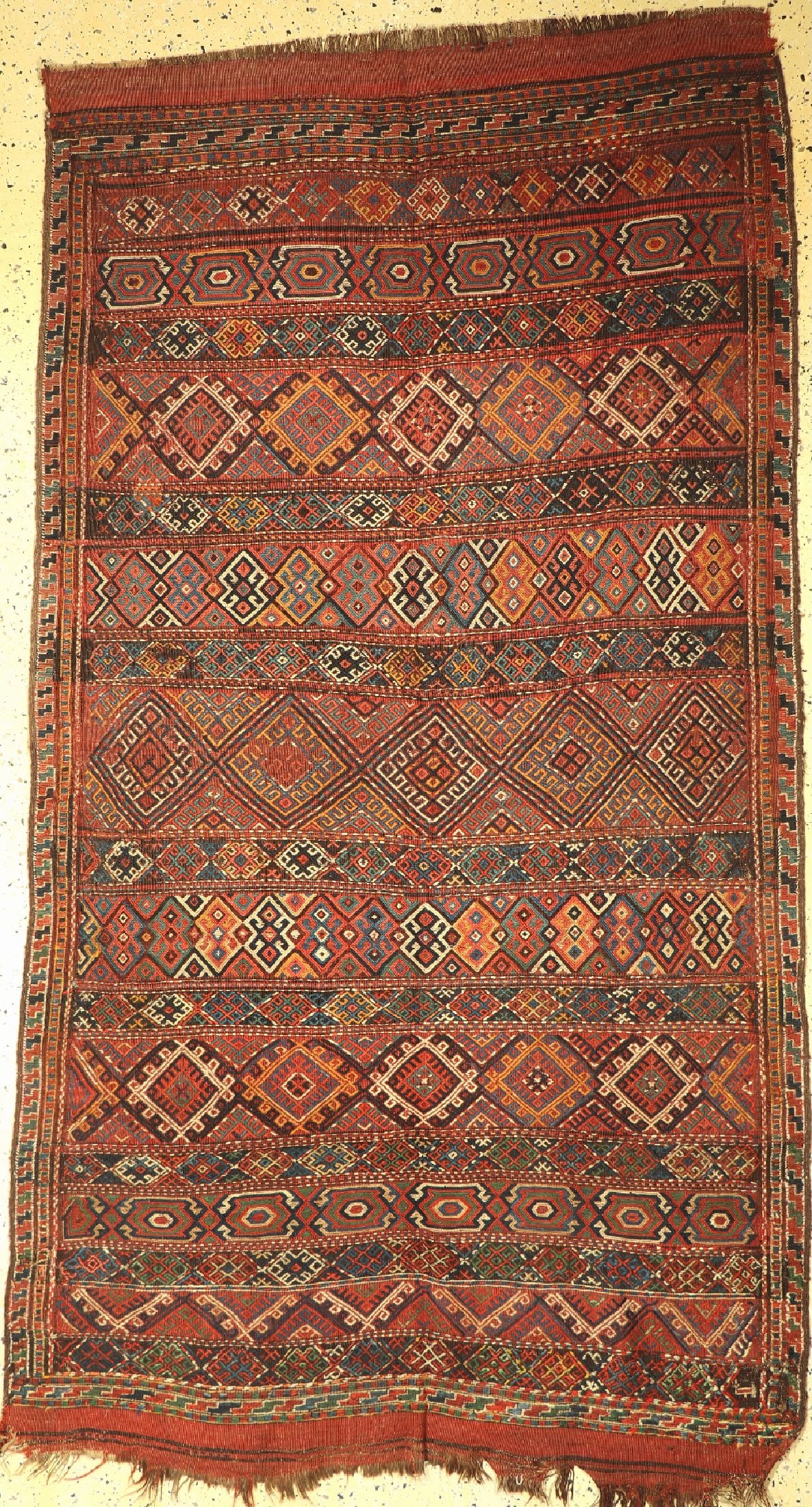 Kordi Sumakh antique, Persia, around 1900, wool on (1 of 1)