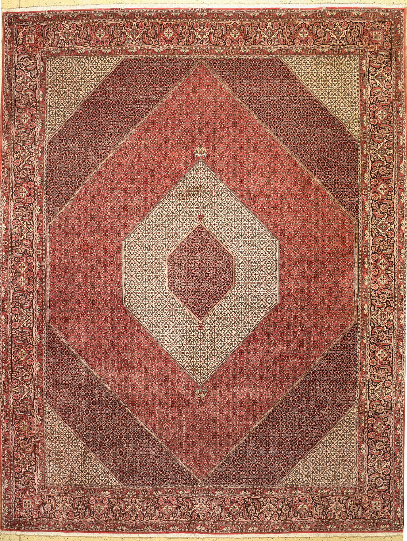 Bijar cork fine, Persia, approx. 30 years, corkwool (1 of 1)