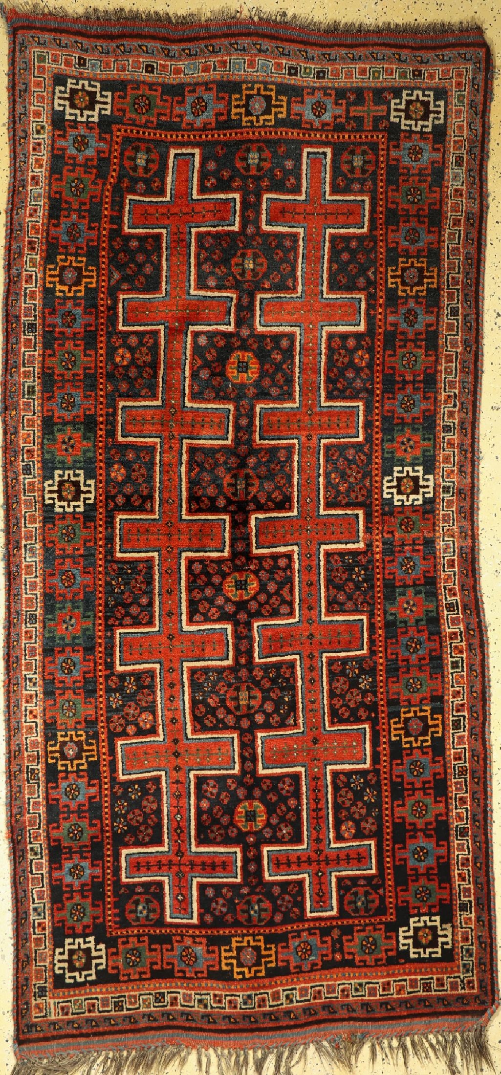 Lori old, Persia, around 1940, wool on wool, approx. 270: Lori old, Persia, around 1940, wool on wool, approx. 270 x 130 cm, moth damage, condition: 2. Rugs, Carpets & Flatweaves