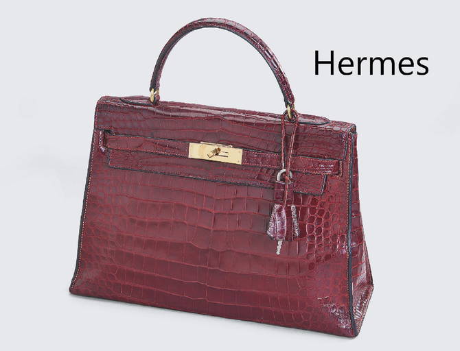 Hermes Kelly 32 Bag Matte Fauve Barenia Porosus Crocodile Gold Hardware For  Sale at 1stDibs