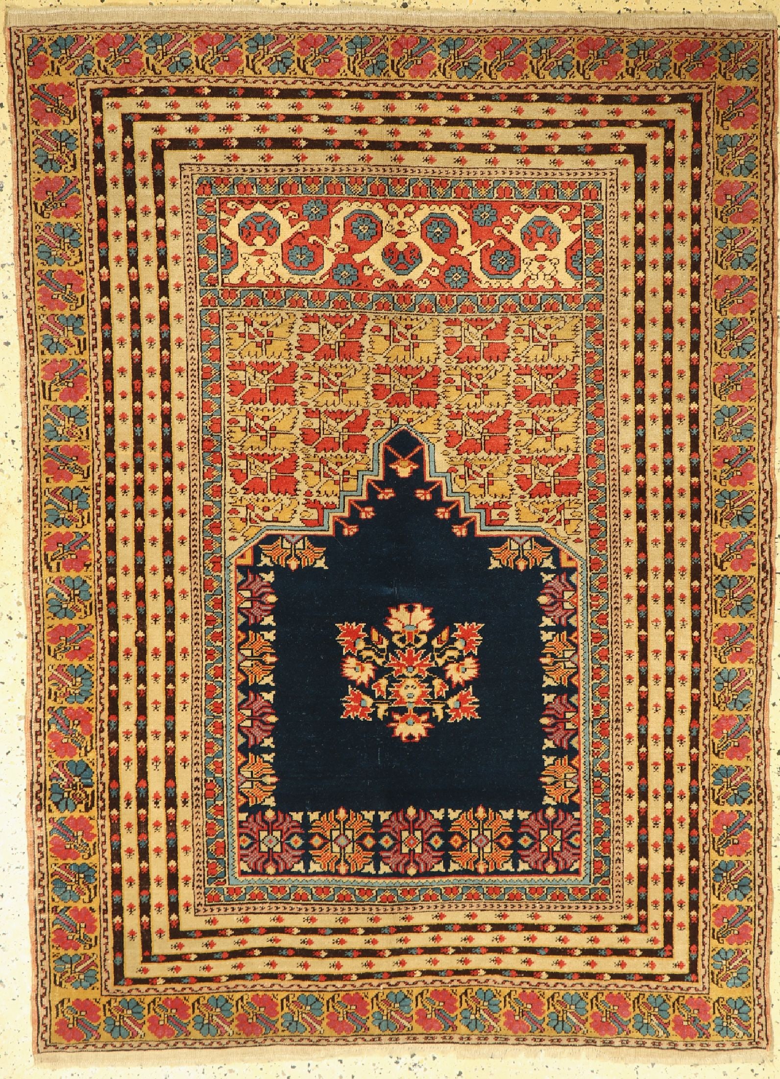 Giordes antique, Turkey, around 1910/1920, wool on (1 of 5)