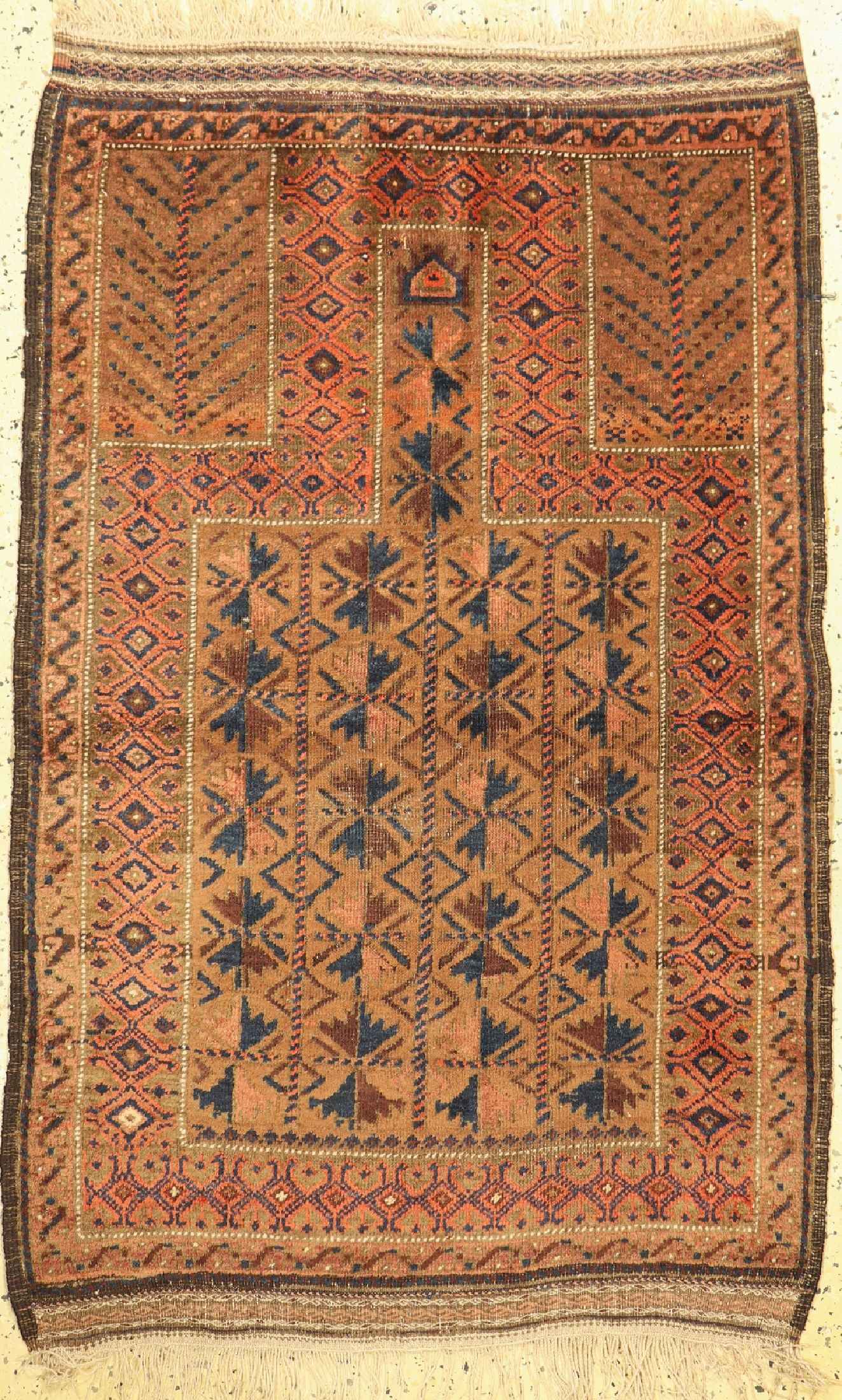 Baloch prayer rug antique, Persia, 19th century (1 of 5)