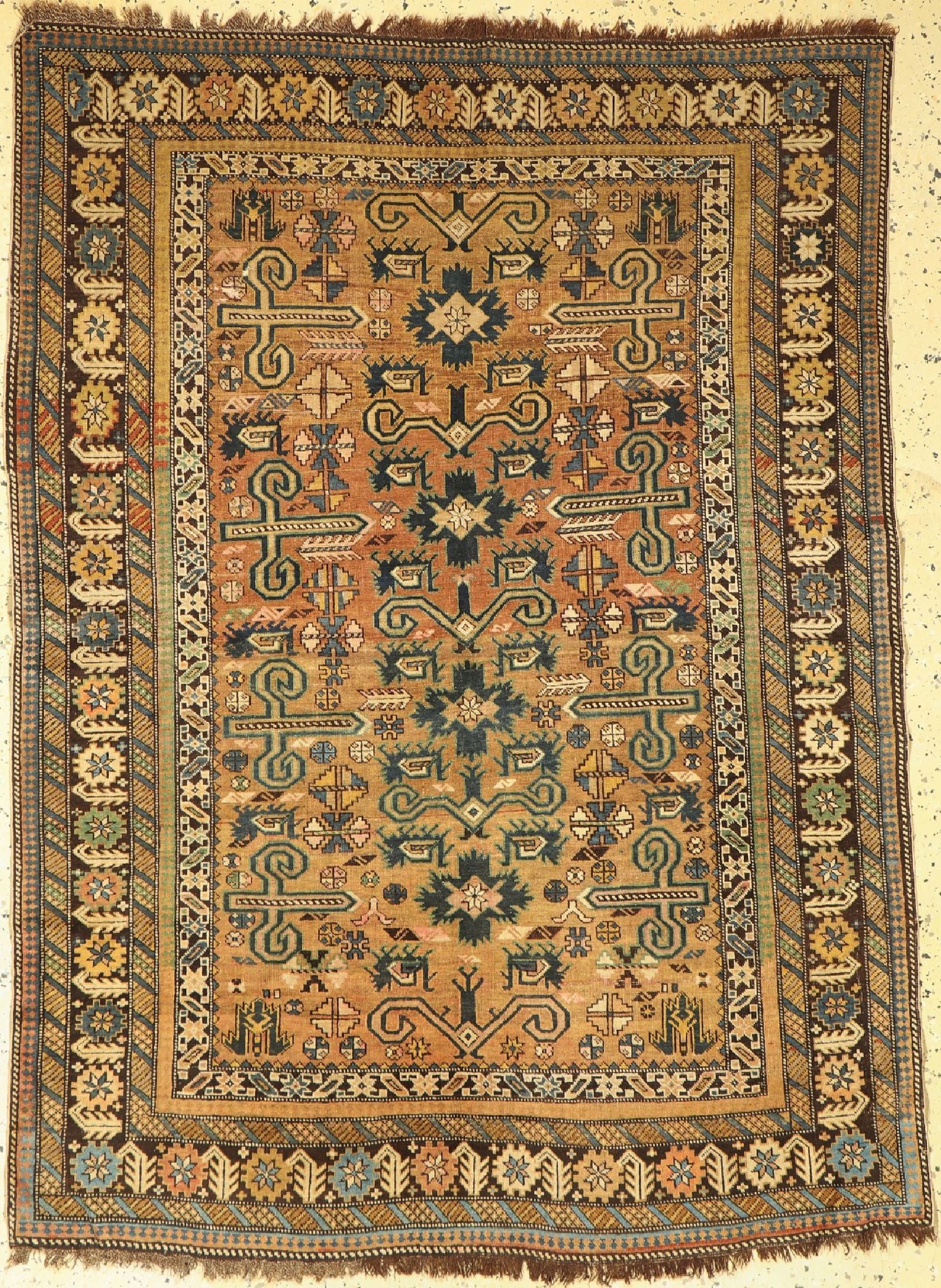 Perpedil-Shirvan, Caucasus, around 1900, wool on wool (1 of 5)