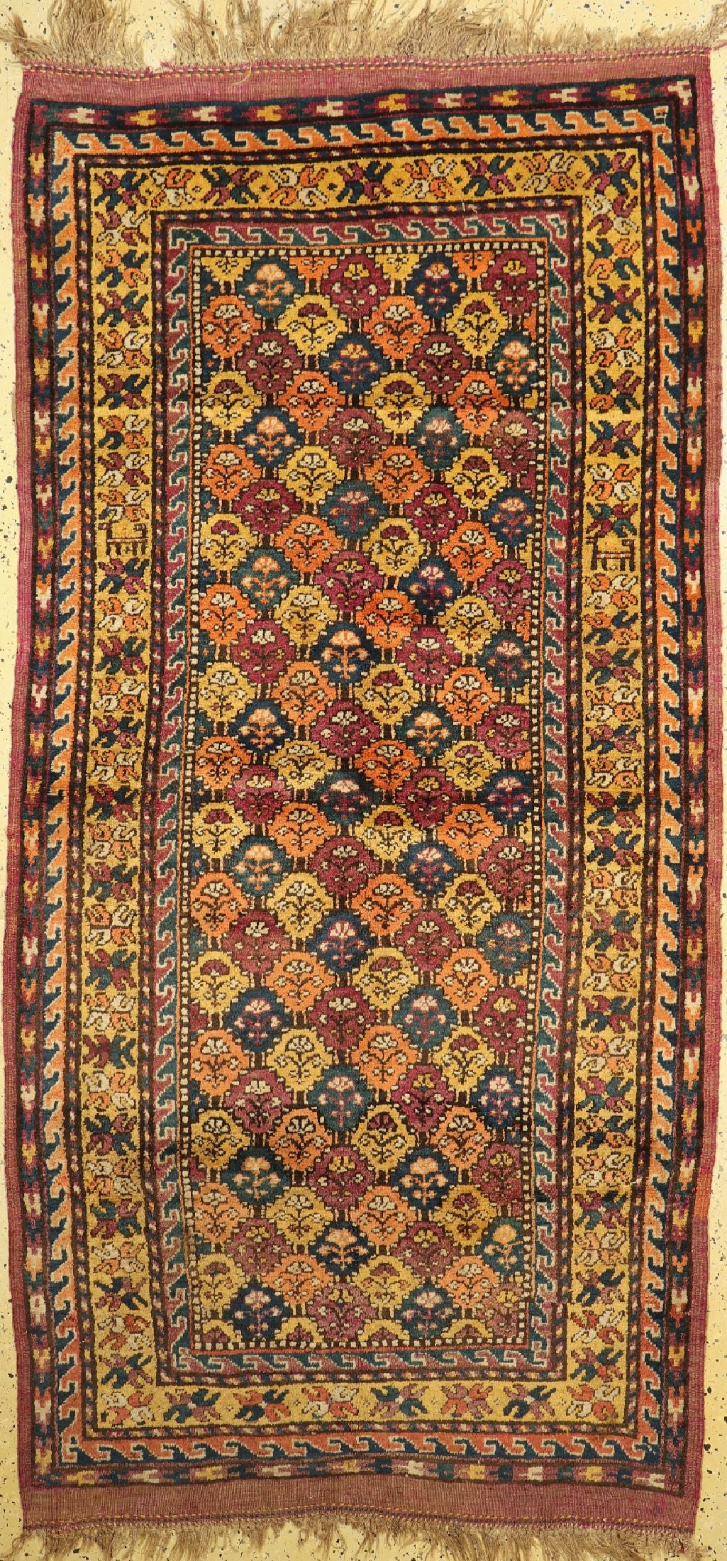 Kordi village carpet, Persia, around 1900, wool on (1 of 5)