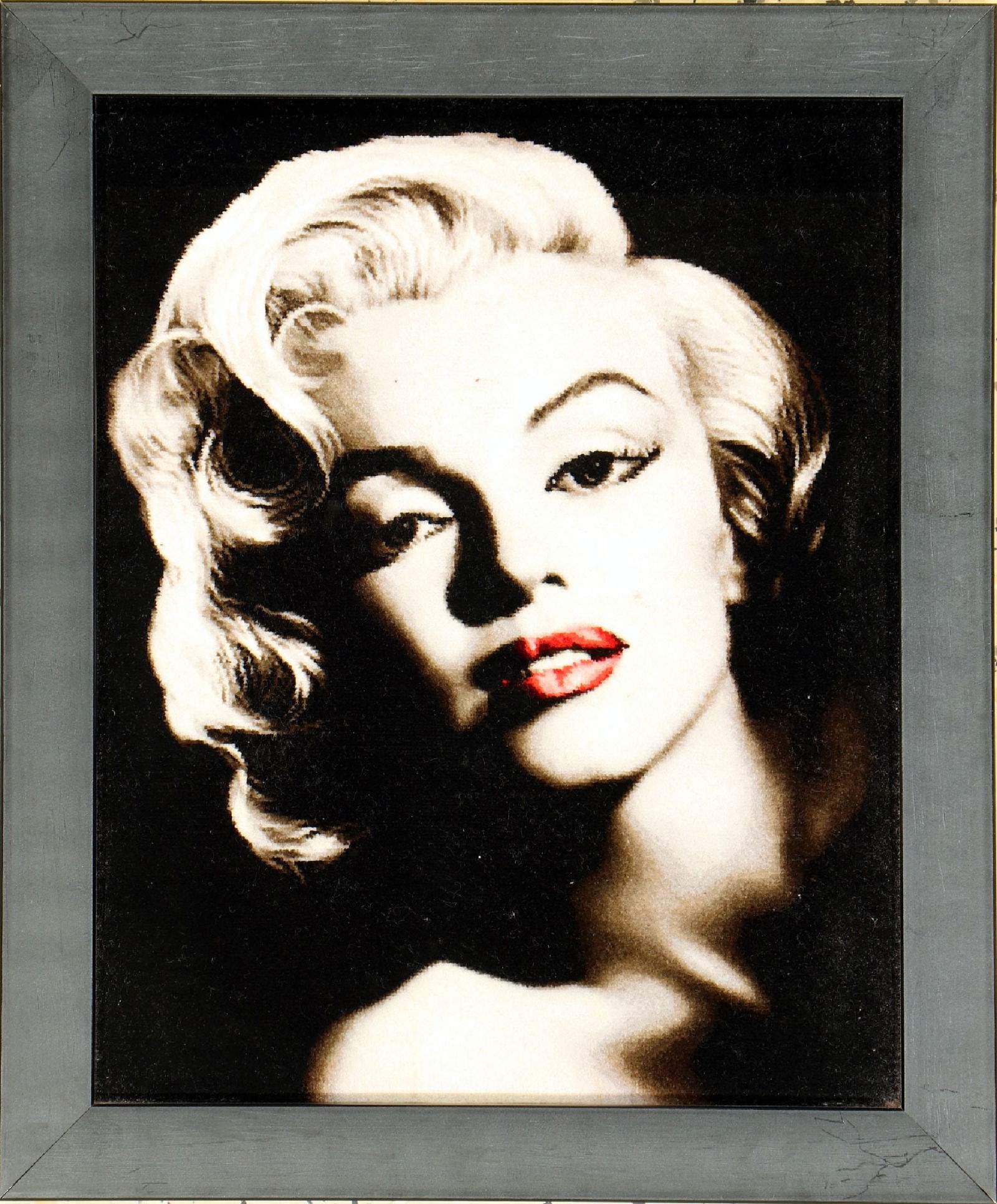 Tabriz fine(50 Raj) Persia, #'Marilyn Monroe#'portrait (1 of 3)