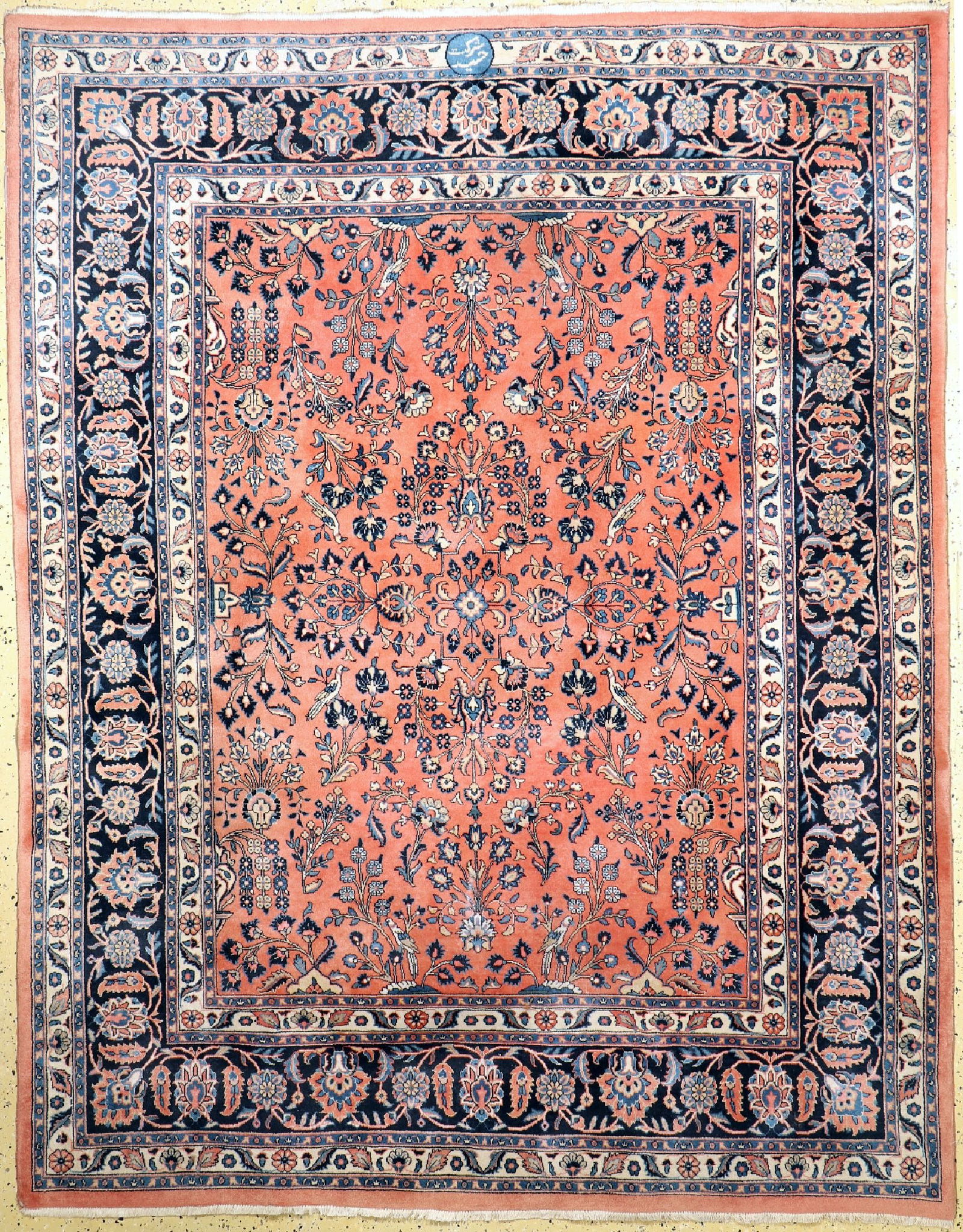 Saruk cork finely signed, Persia, approx. 50 years (1 of 6)