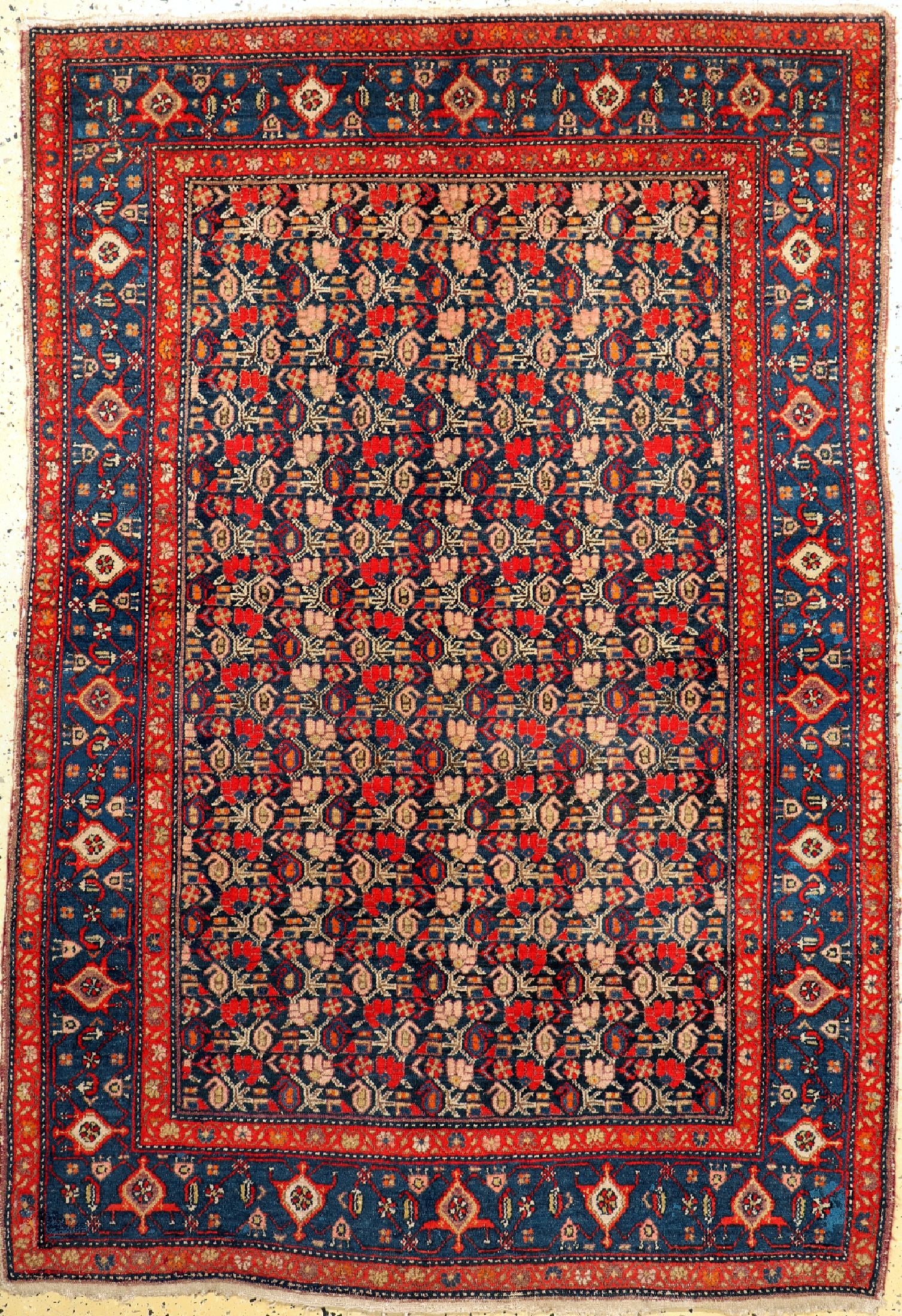 Antique Nahawand, Persia, around 1910, wool oncotton (1 of 5)