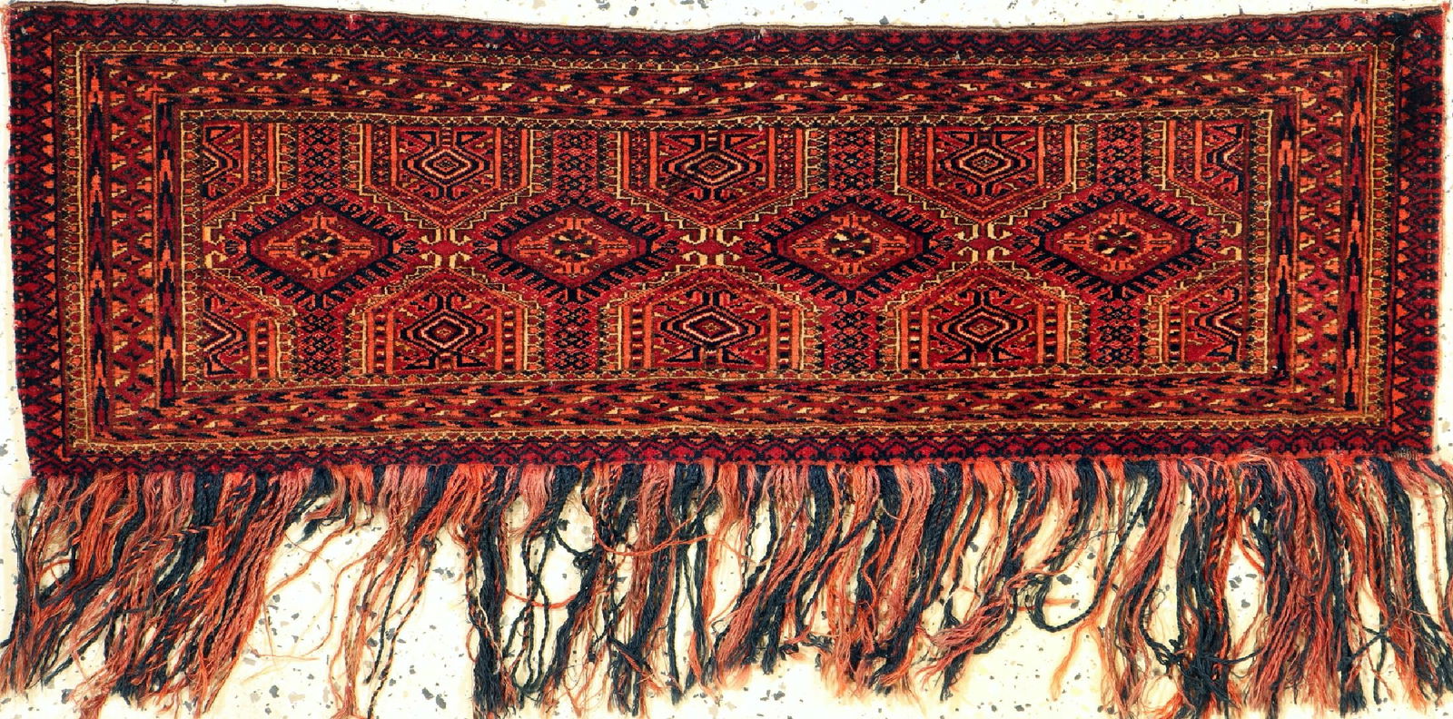 Antique Tekke Torba, Turkmenistan, around 1900, wool (1 of 4)