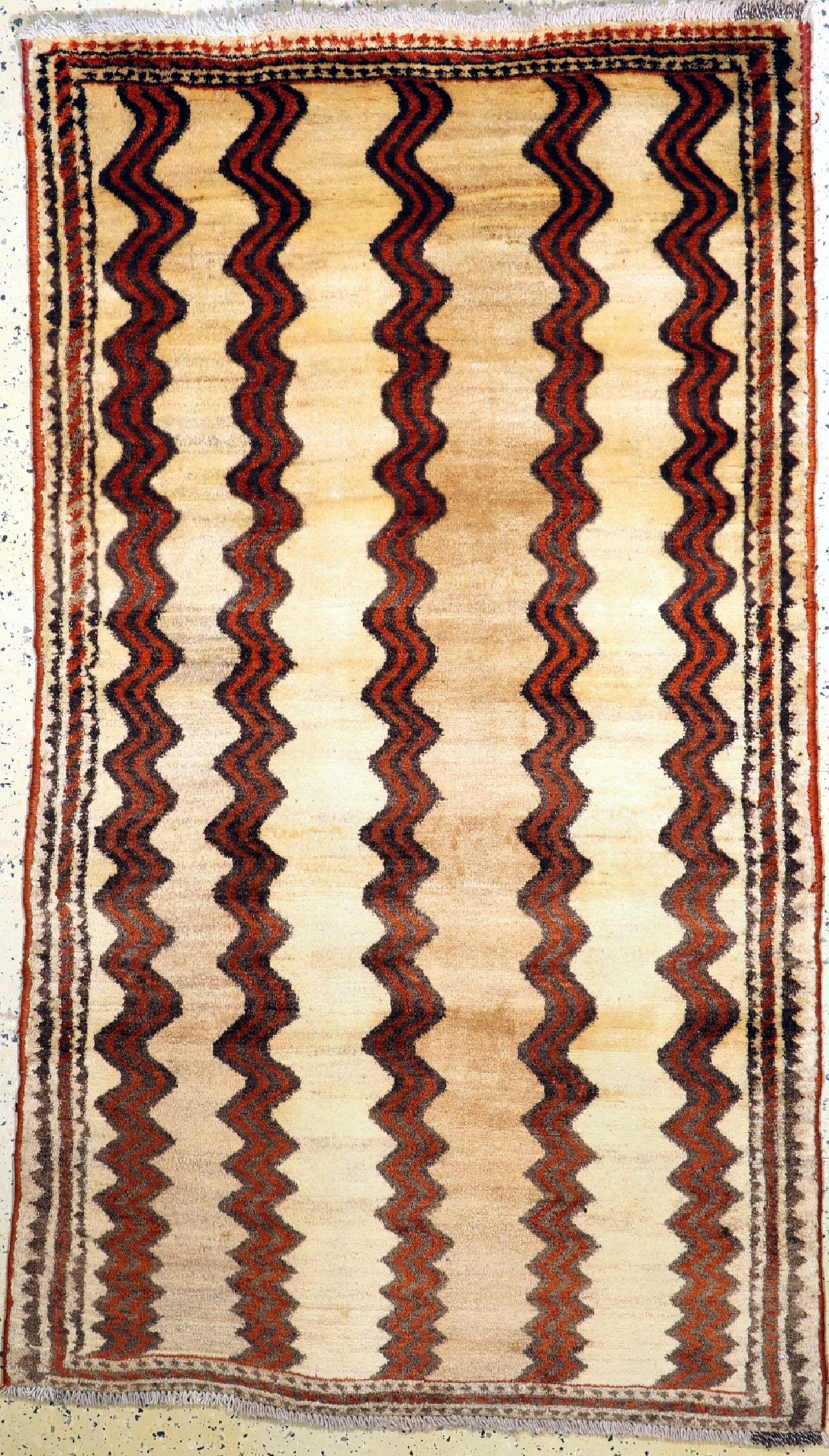 Gabbeh old, Persia, approx. 60 years, wool on wool (1 of 5)