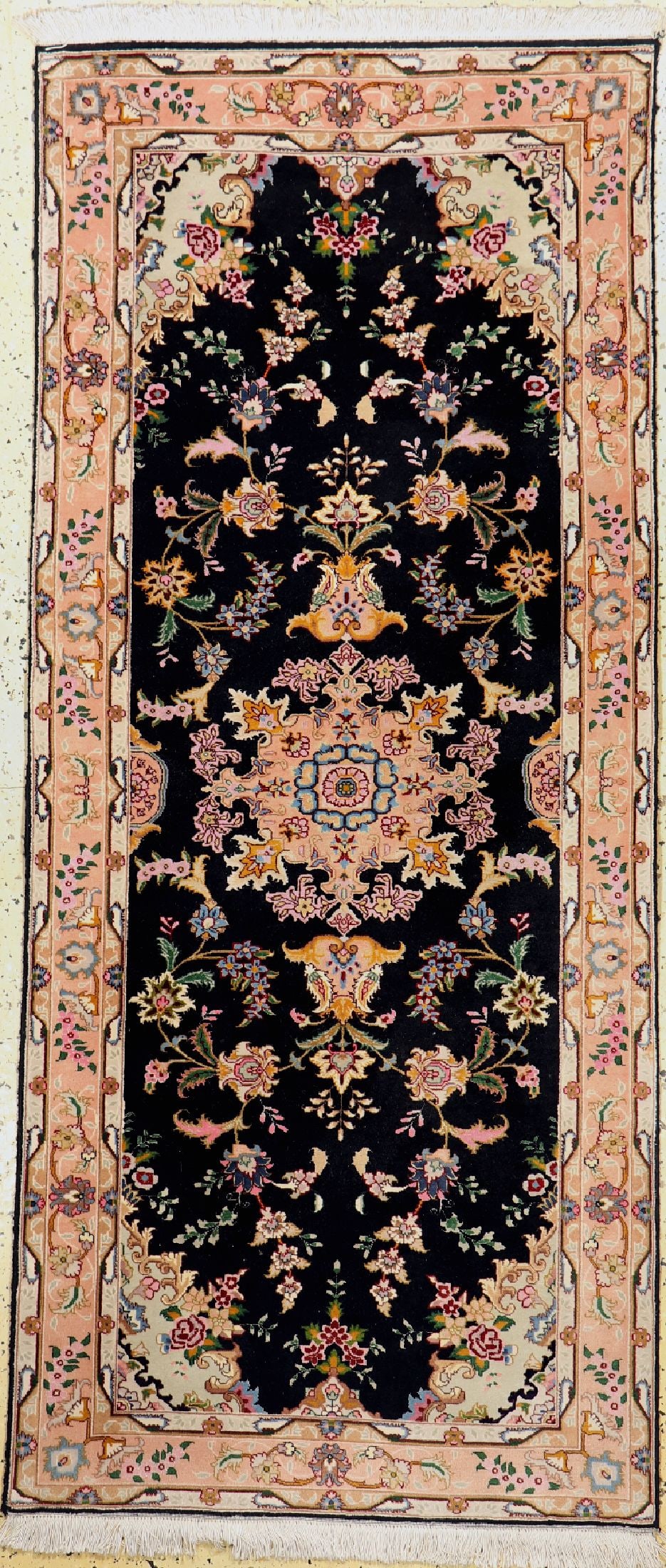 Tabriz fine(50 Raj), Persia, approx. 50 years,corkwool (1 of 6)