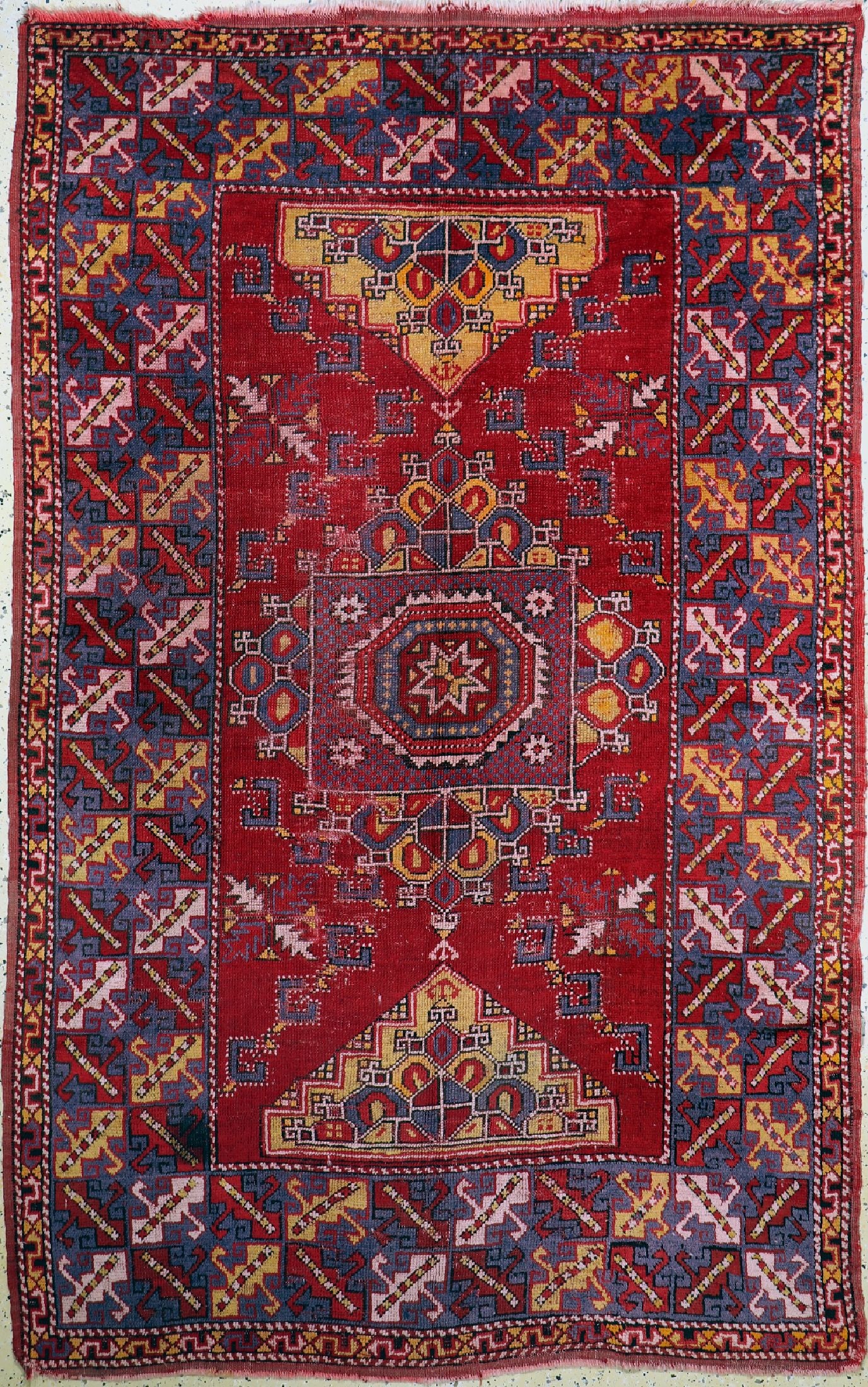 Dazgiri old, Turkey, around 1950, wool on wool (1 of 5)