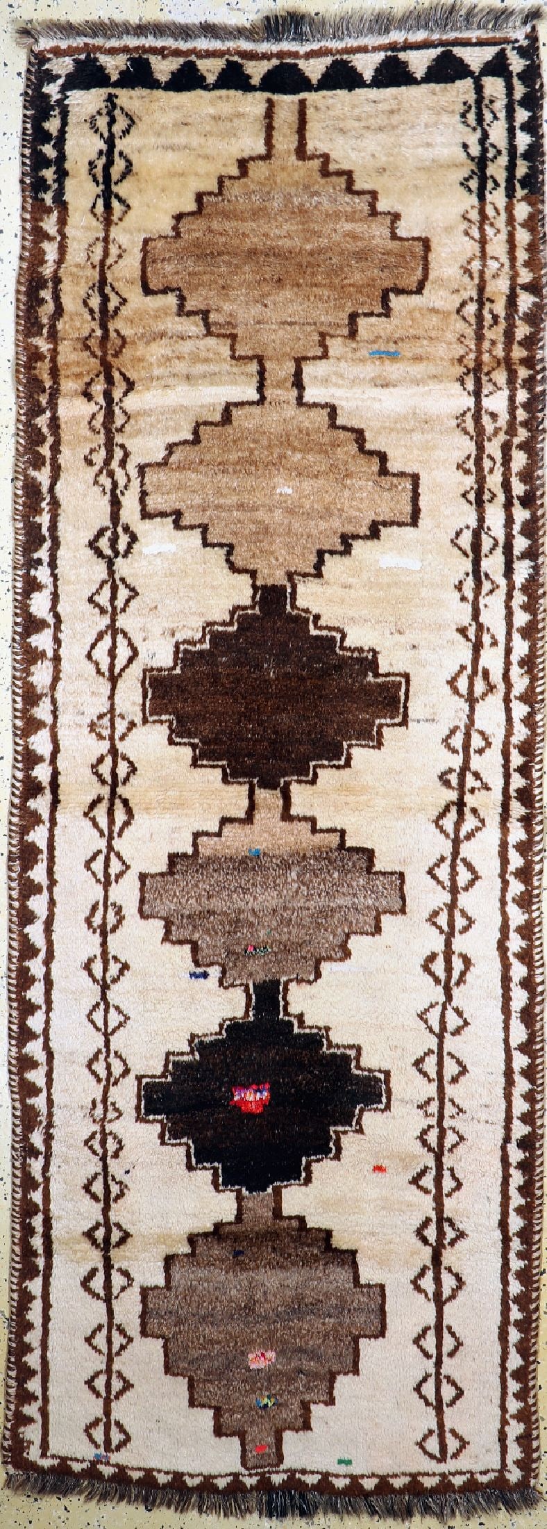 Luri Gabbeh, Persia, around 1930, wool on wool (1 of 5)