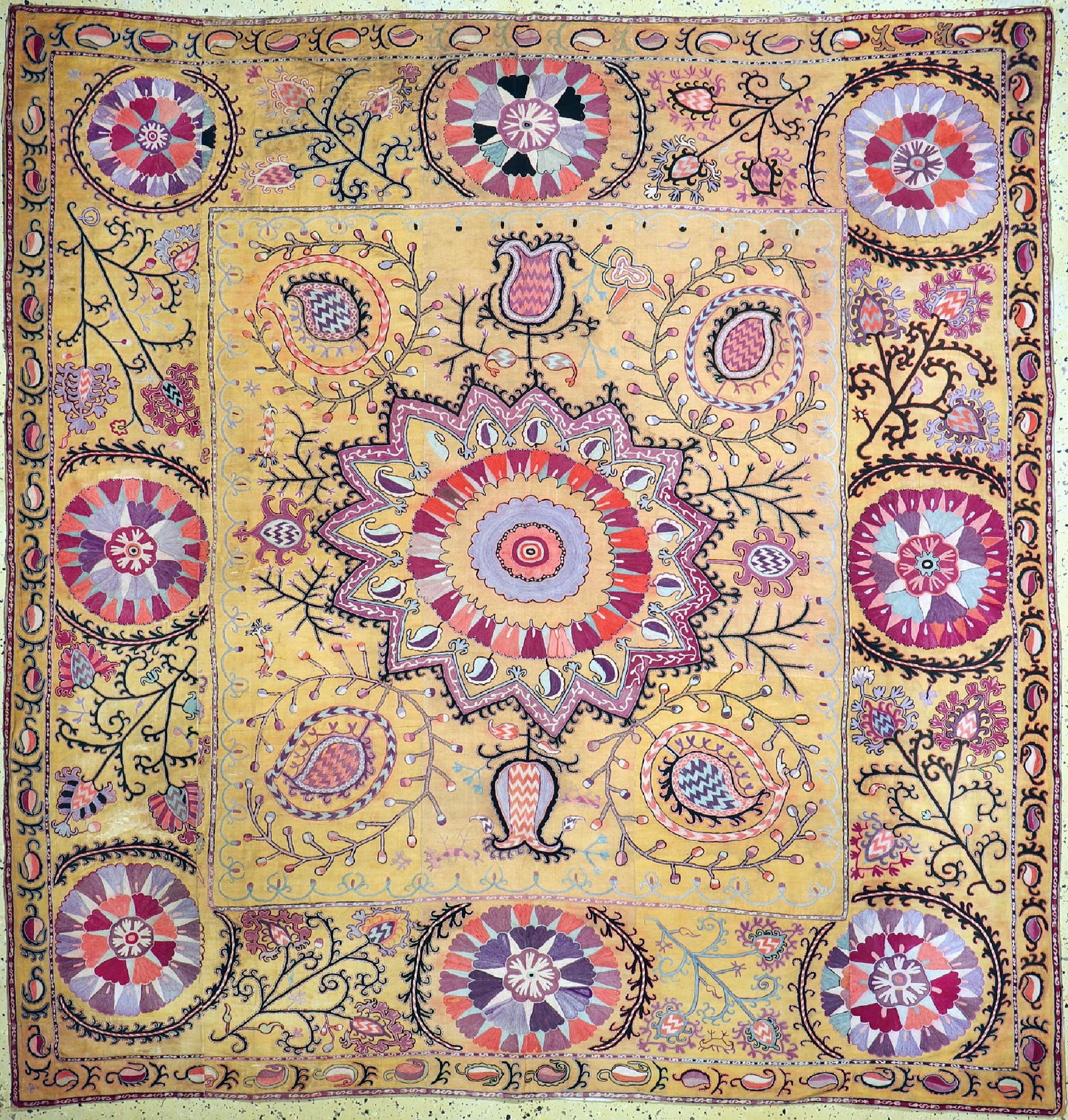 Uzbek Susani antique, Uzbekistan, around (1 of 6)