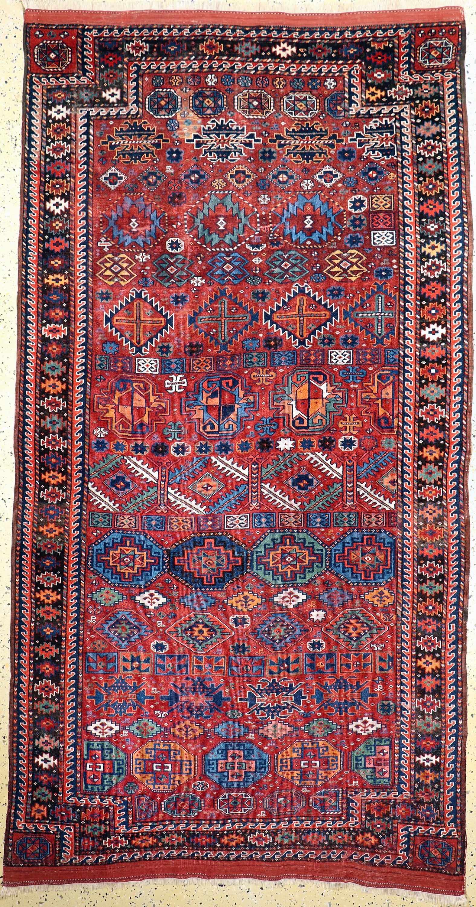Khorasan Kordi, Persia, around 1930, wool on wool (1 of 6)