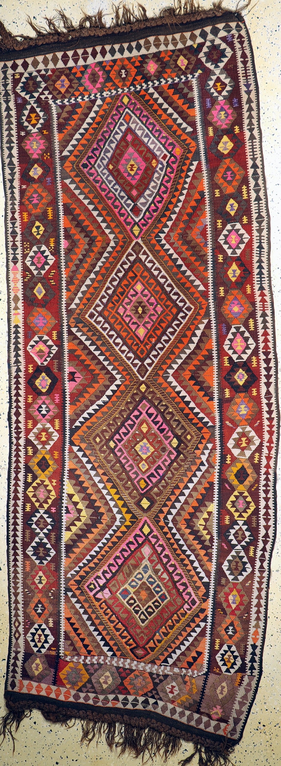 Kars Kilim old, Turkey, around 1950, wool on wool (1 of 5)