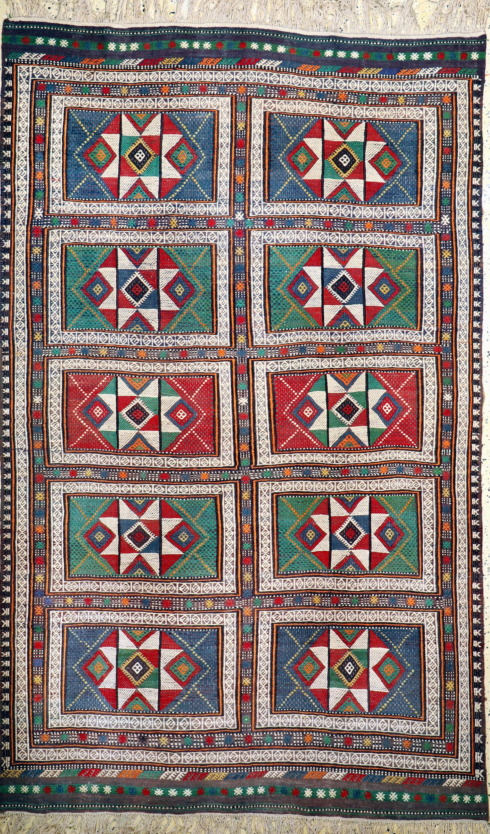 Anatol Shaddah old, Turkey, around 1950, wool on wool (1 of 5)