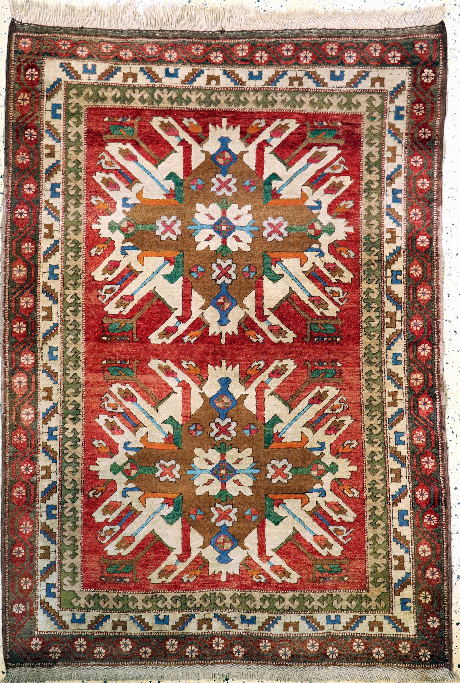 Kars#'Eagle Kazak#', Turkey, mid-20th century,wool on (1 of 5)