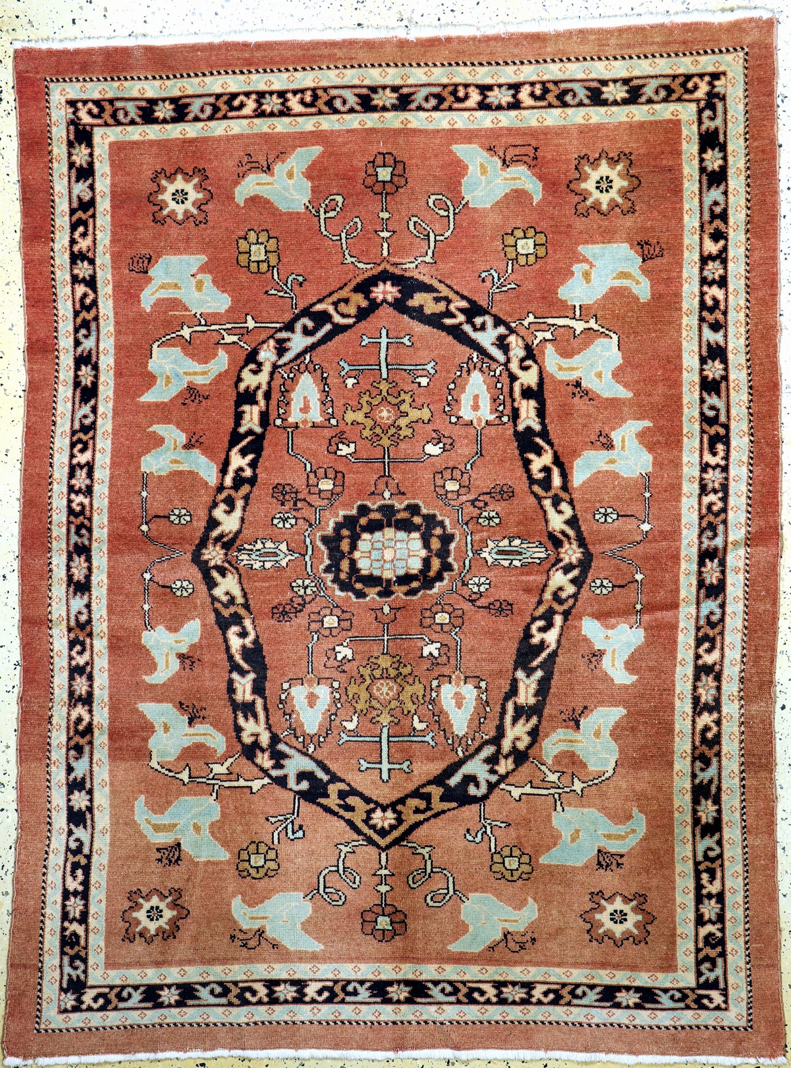 Malayer, Persia, late 20th century, wool on cotton (1 of 6)