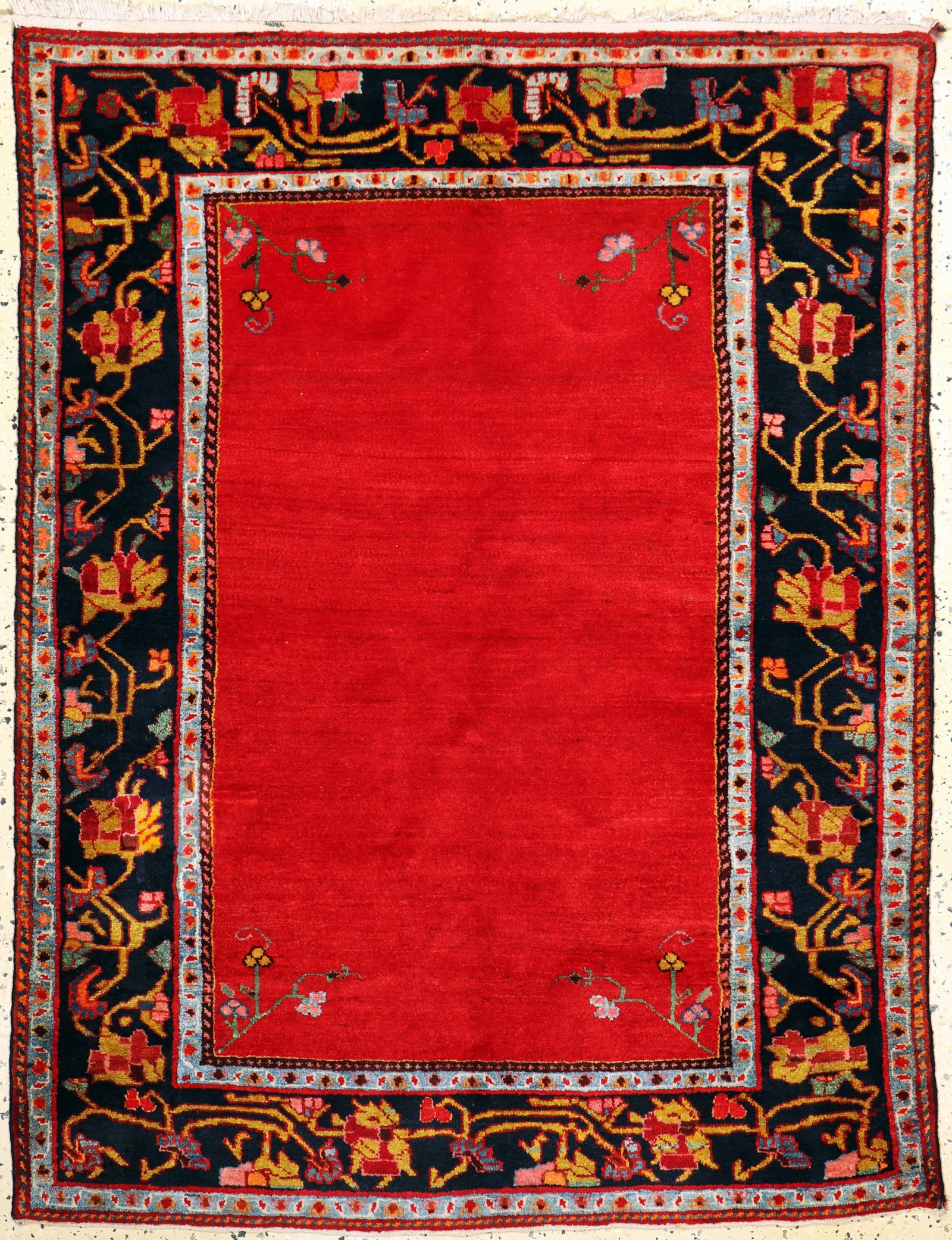 Hamadan old, Persia, mid-20th century, wool oncotton (1 of 5)