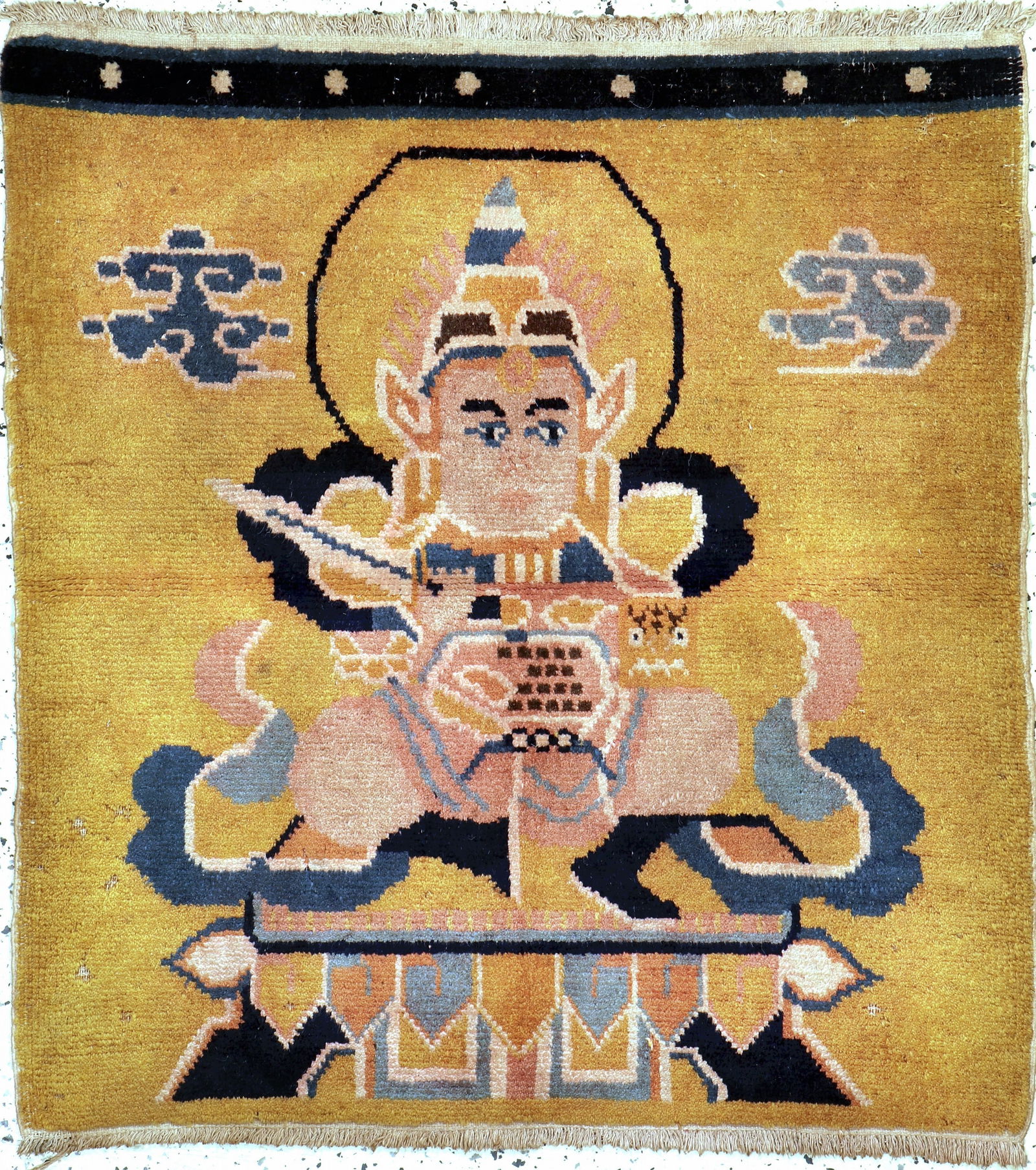 #'Thangka motif#'old, China, early 20th century (1 of 5)