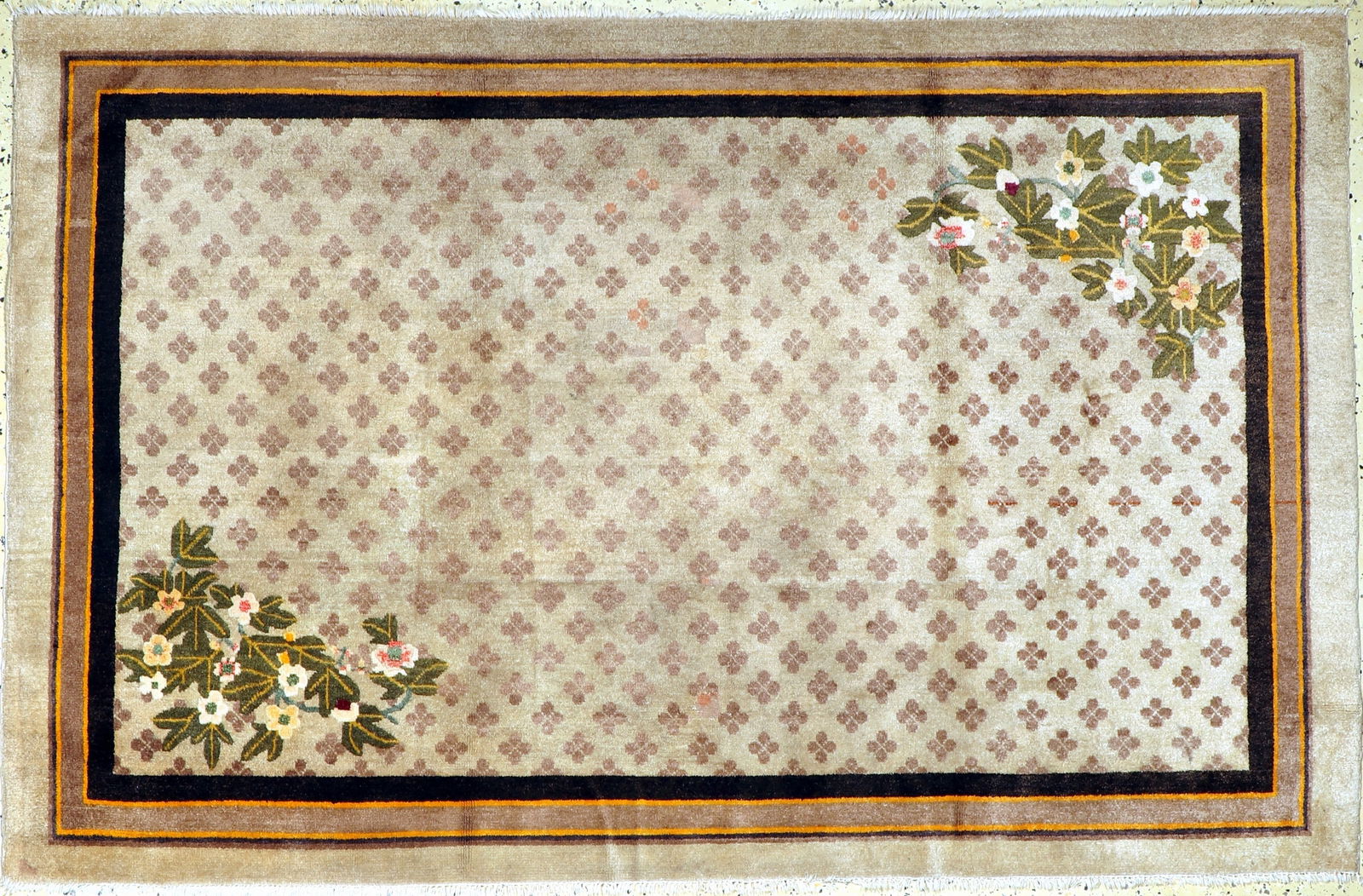 Peking fine old, China, early 20th century, wool on (1 of 4)