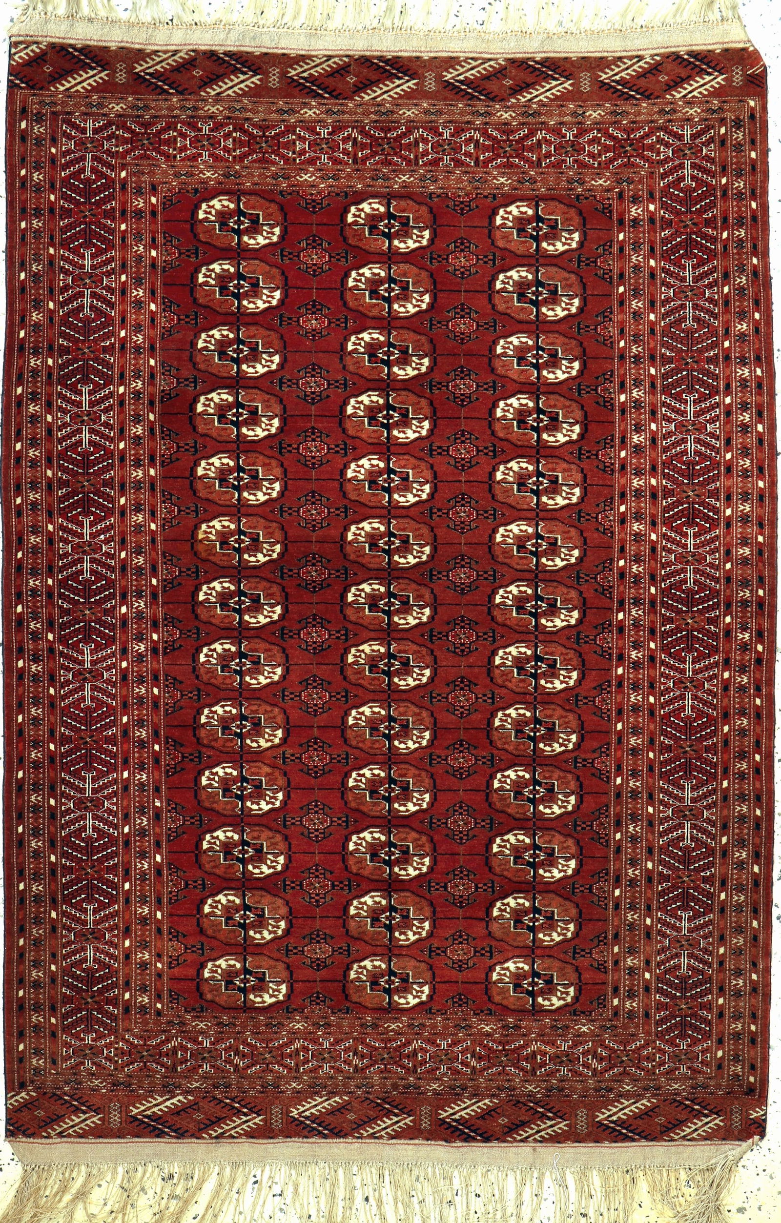 Bukhara fine, Russia, mid-20th century, wool on wool (1 of 5)