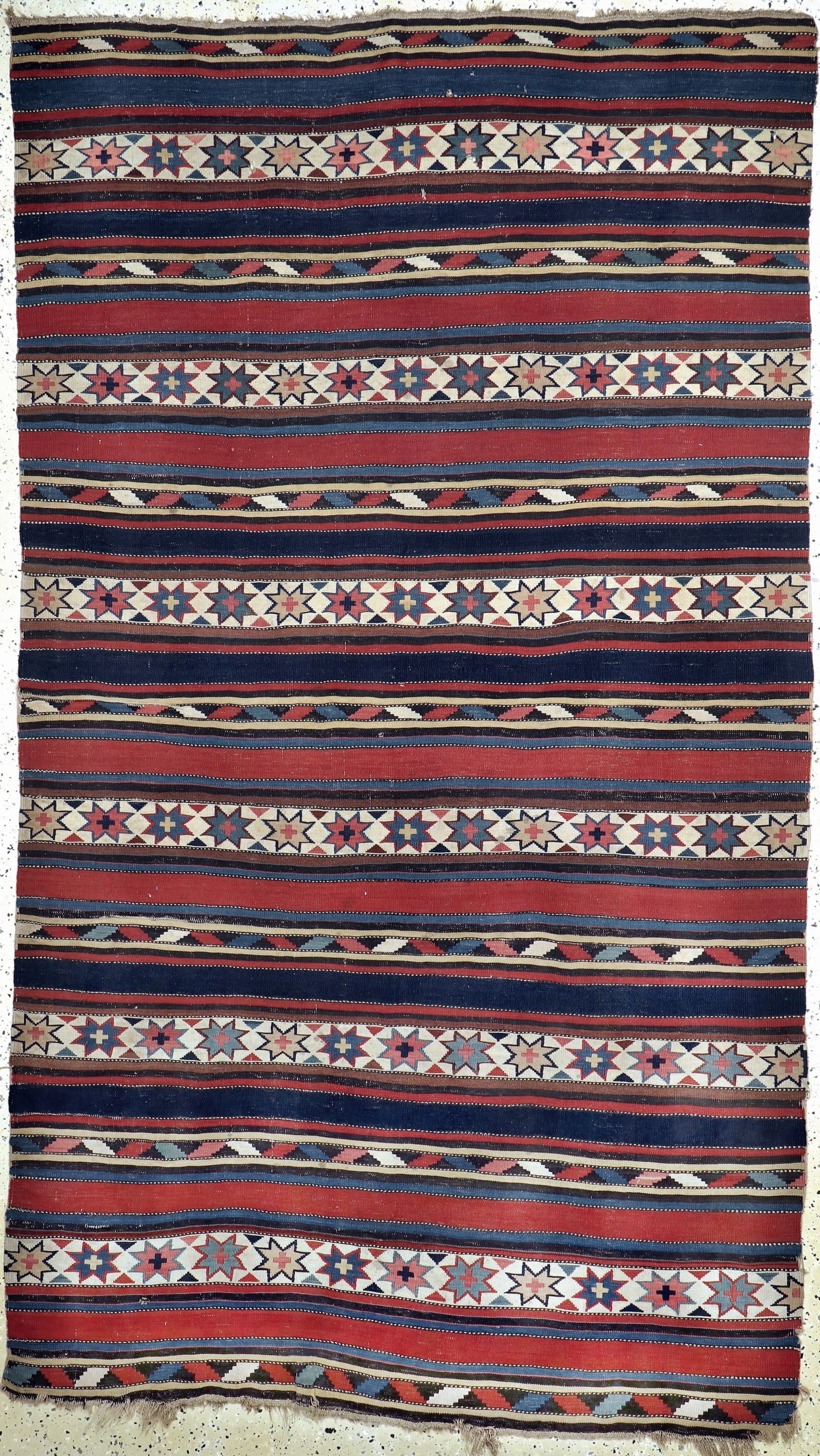 Shirwan Kilim antique, Caucasus, 19th century,wool on (1 of 6)