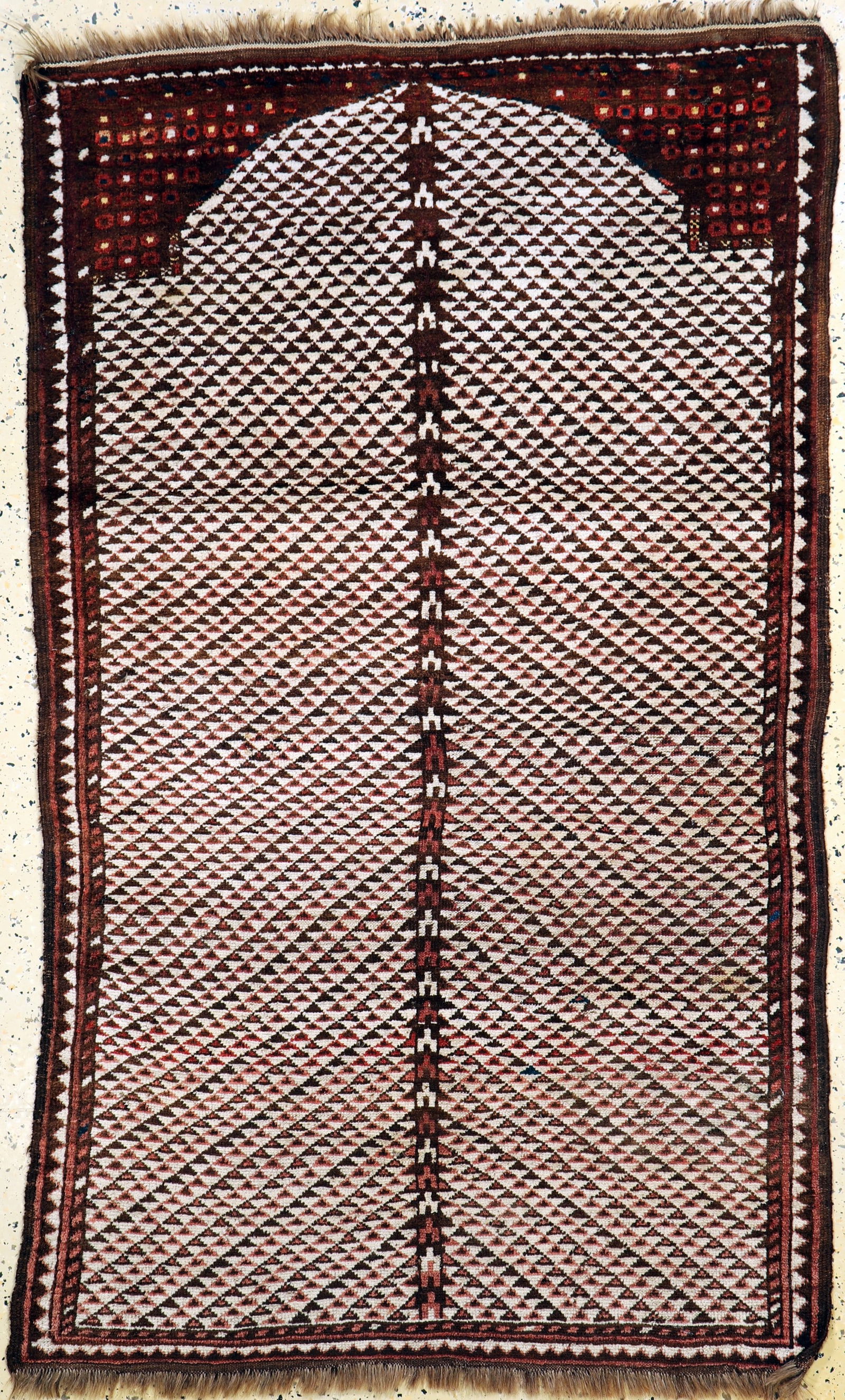 Ersari # 'prayer carpet #', Afghanistan, early20th (1 of 6)