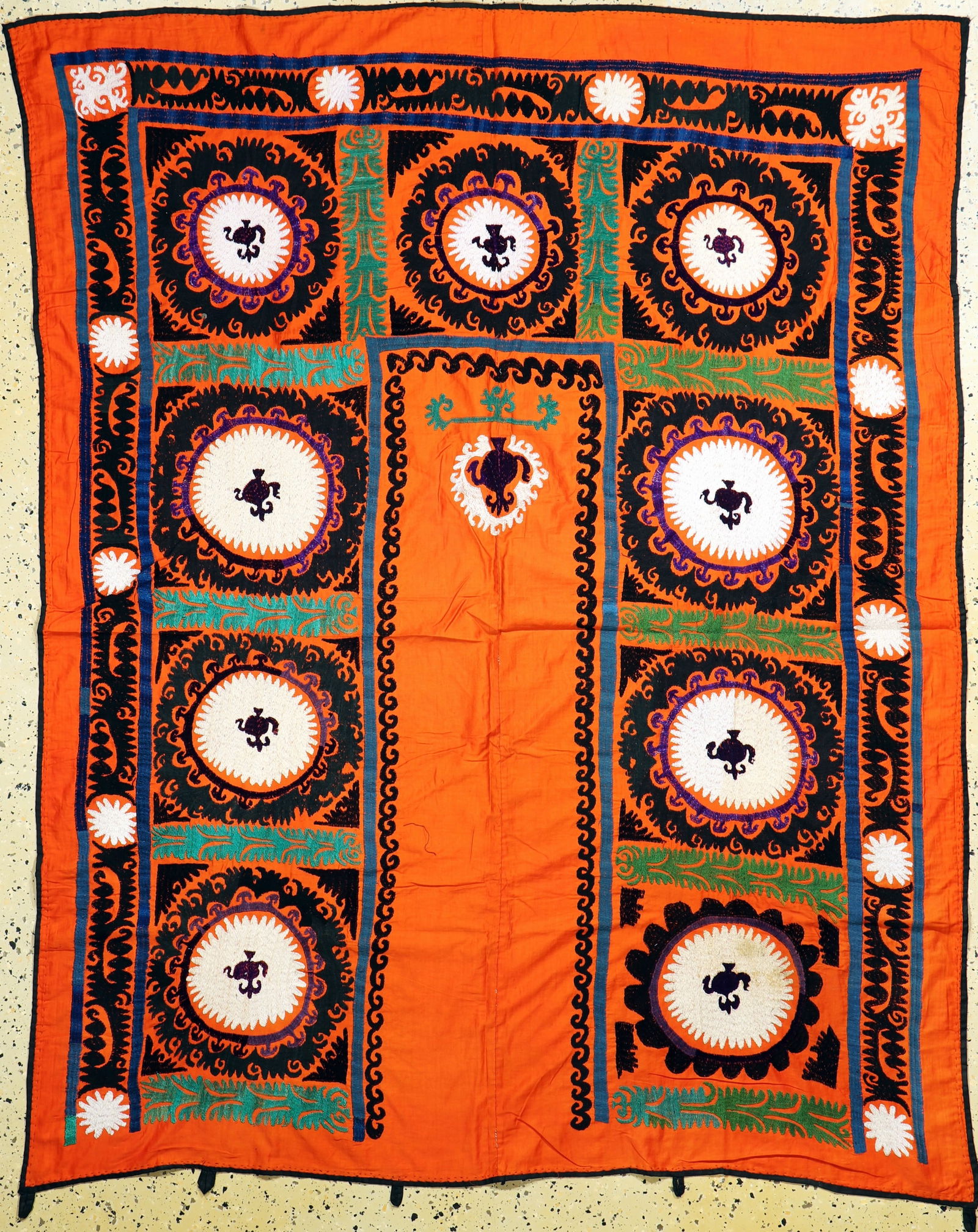 # 'Susani #' old, Uzbekistan, early 20th century (1 of 6)