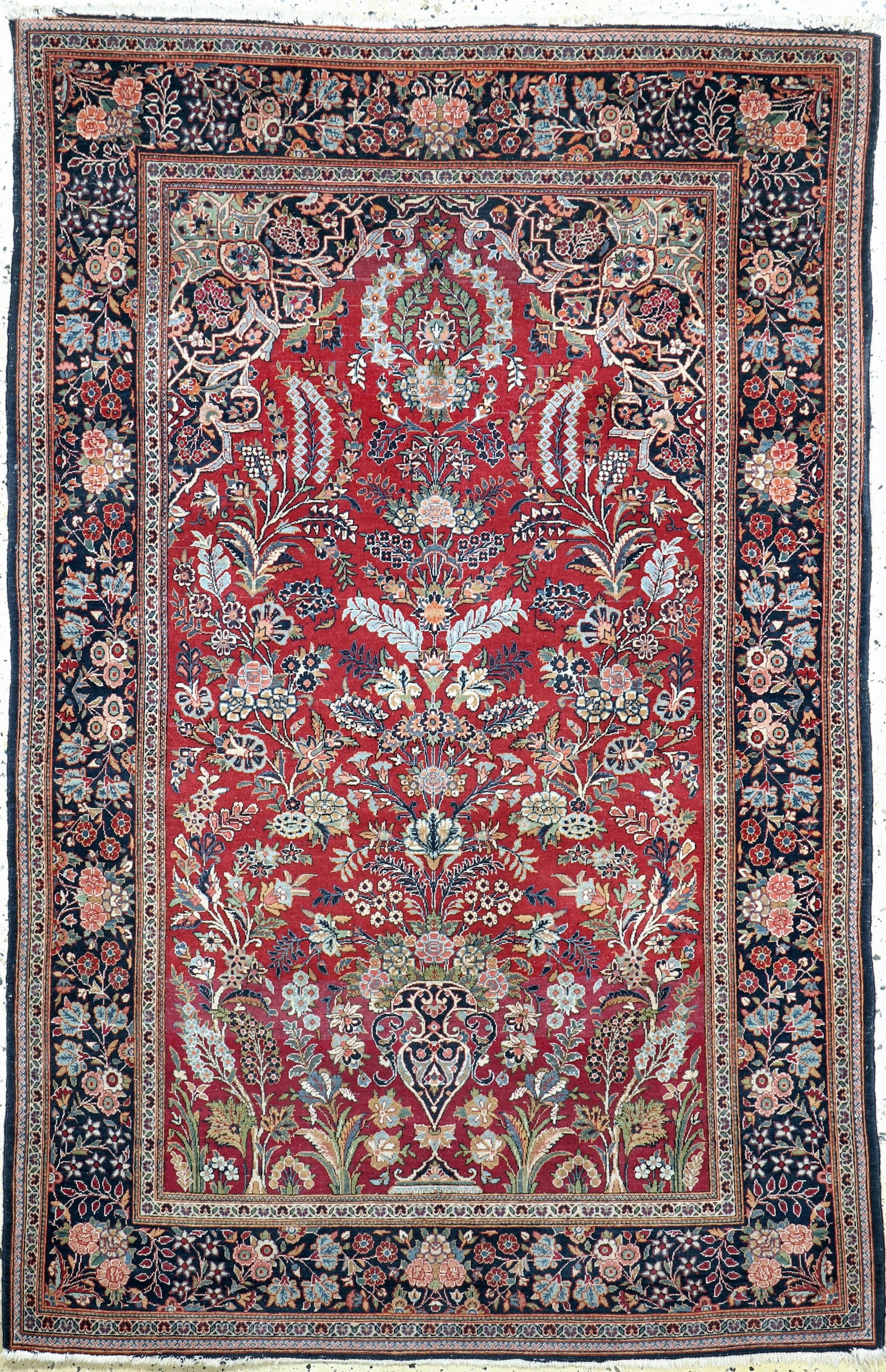 Kashan kork fine, Persia, early 20th century, corkwool on (1 of 7)
