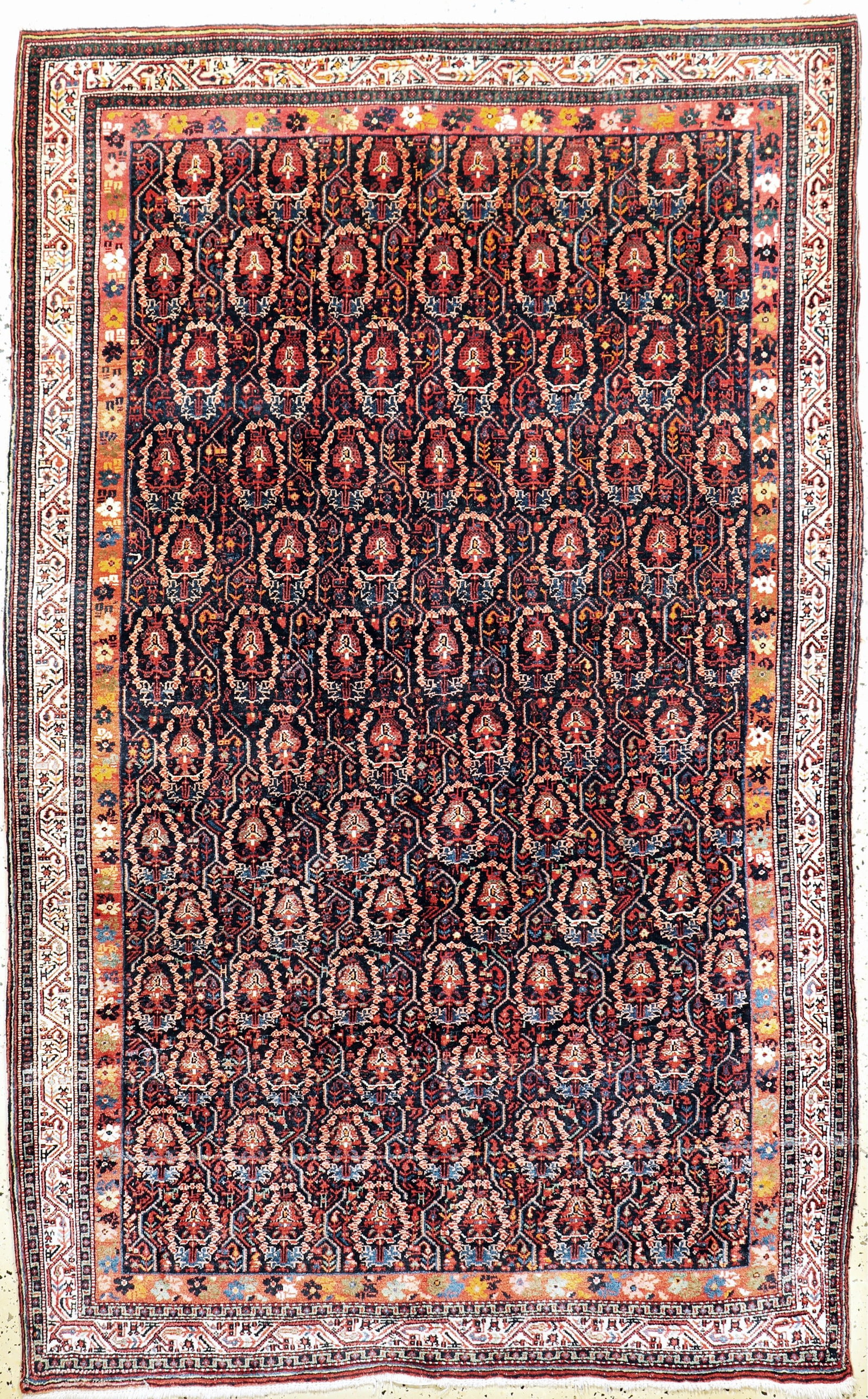Serabend, Persia, early 20th century, wool on cotton: Serabend, Persia, early 20th century, wool on cotton, approx. 210 x 132 cm, condition: 2. Rugs, Carpets and Flatweaves