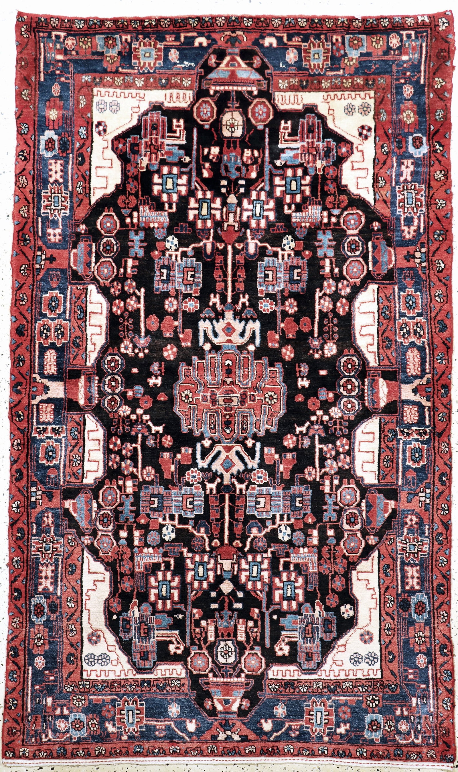 Toyserkan, Persia, mid 20th century, wool on cotton: Toyserkan, Persia, mid 20th century, wool on cotton, approx. 245 x 145 cm, condition: (almost as new). Rugs Carpets & Flatweaves condition Overall condition 1 almost perfect condition or as good as ne