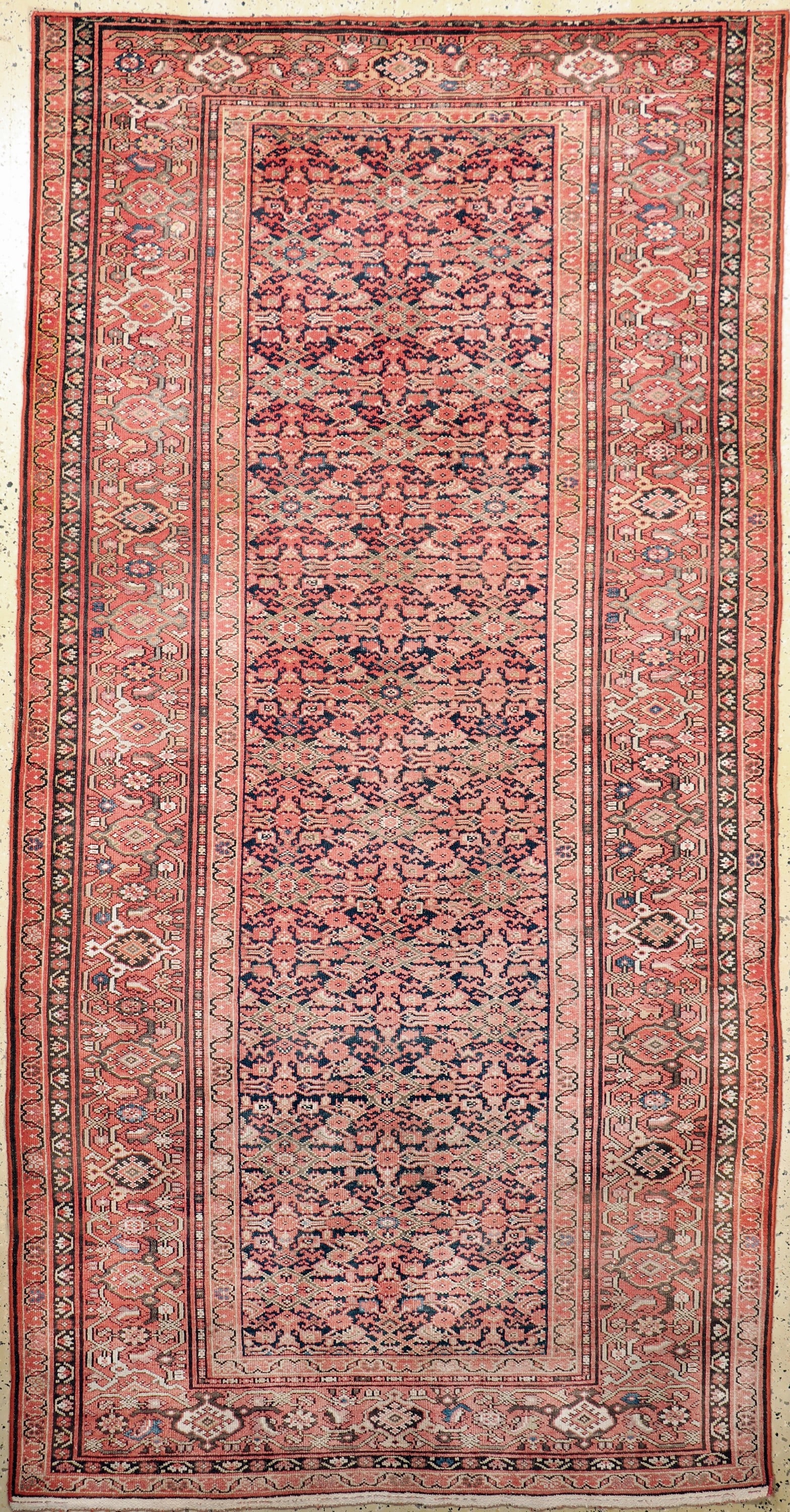 Malayer antique, Persia, around 1900, wool on cotton (1 of 8)