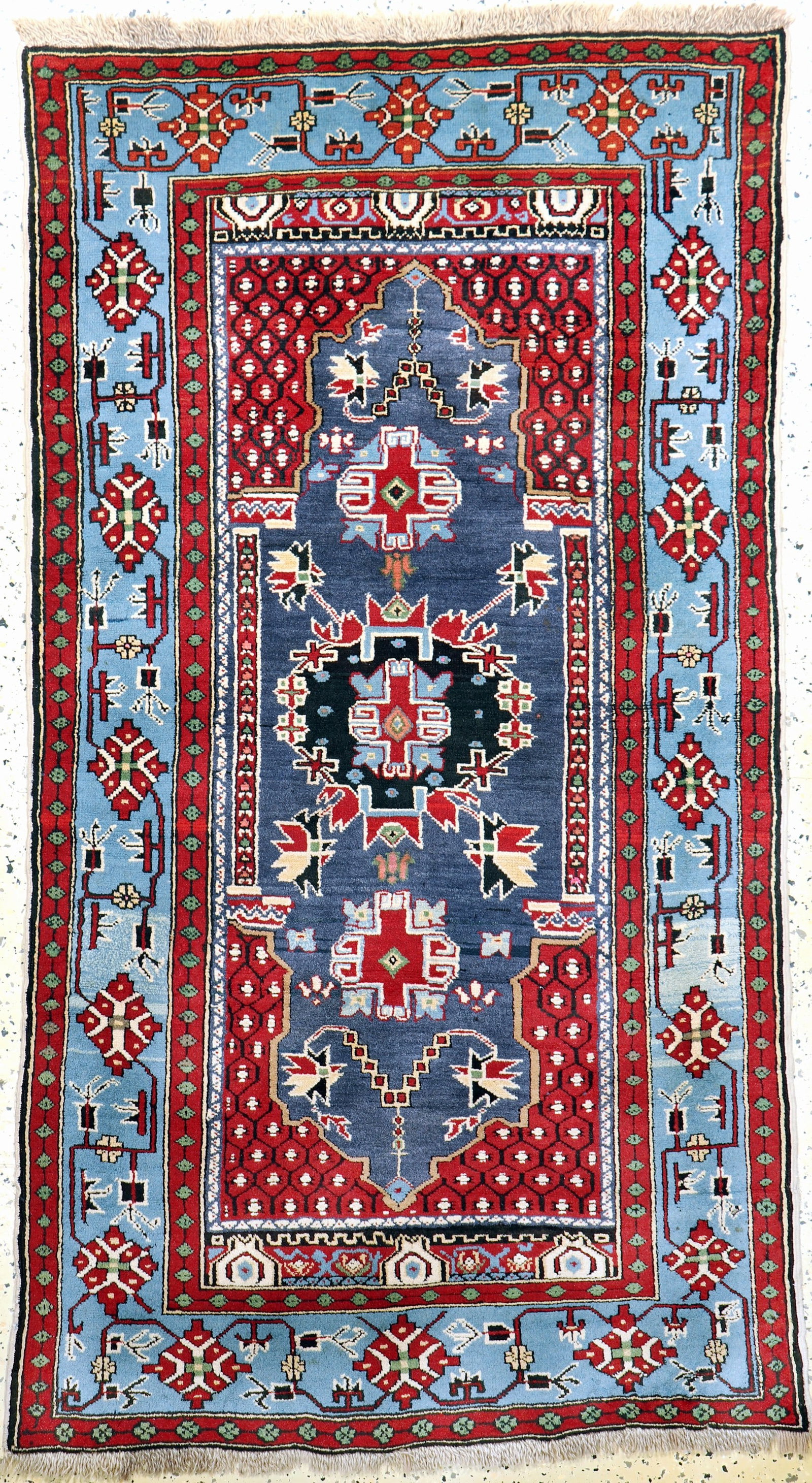 Melas old, Turkey, mid 20th century, wool on wool: Melas old, Turkey, mid 20th century, wool on wool, approx. 186 x 105 cm, condition: 2. RugsCarpets & Flatweaves condition Overall condition 1 almost perfect condition or as good as new. 2 slight signs