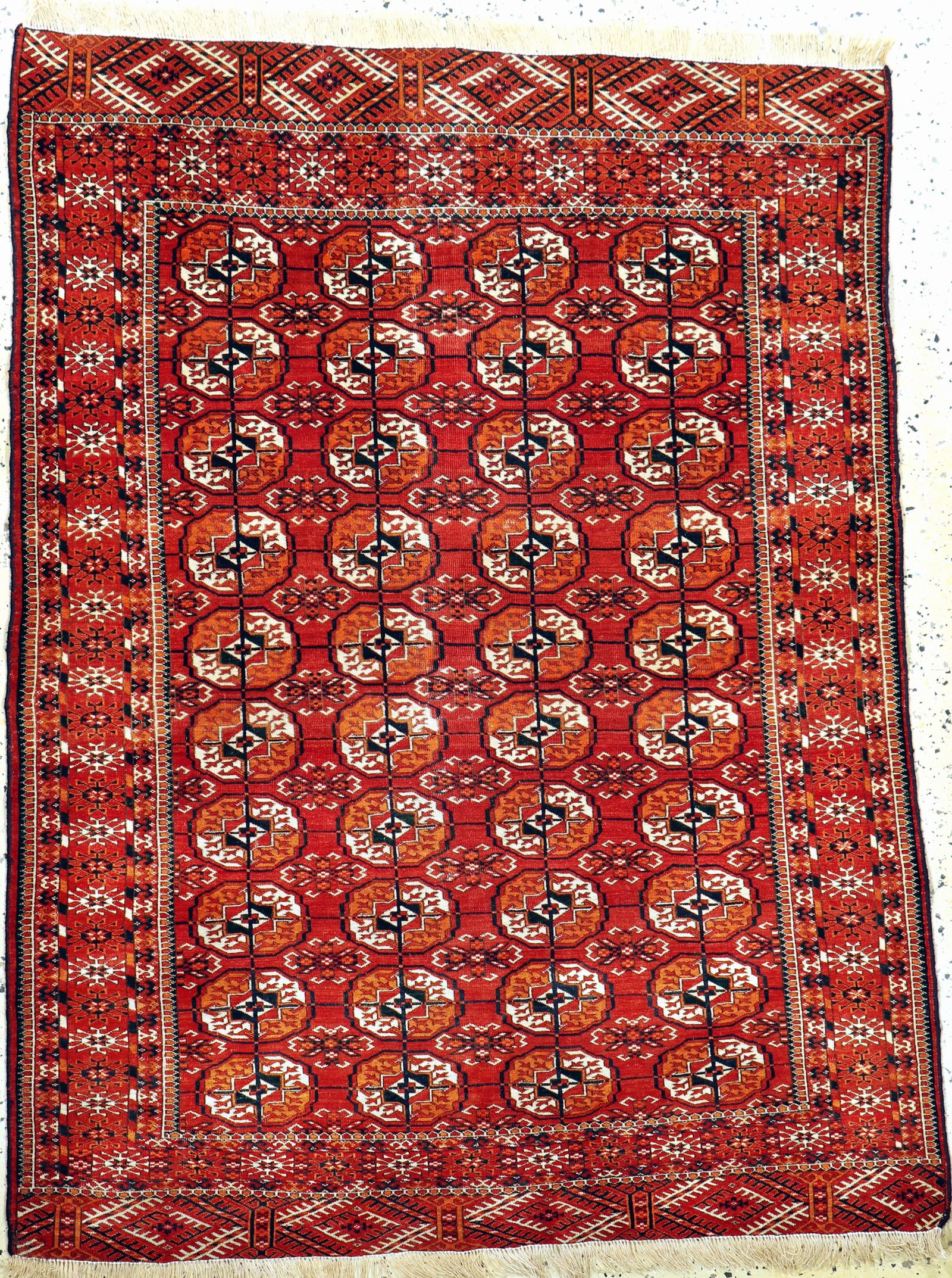 Buchara old, Russia, mid 20th century, wool onwool (1 of 6)