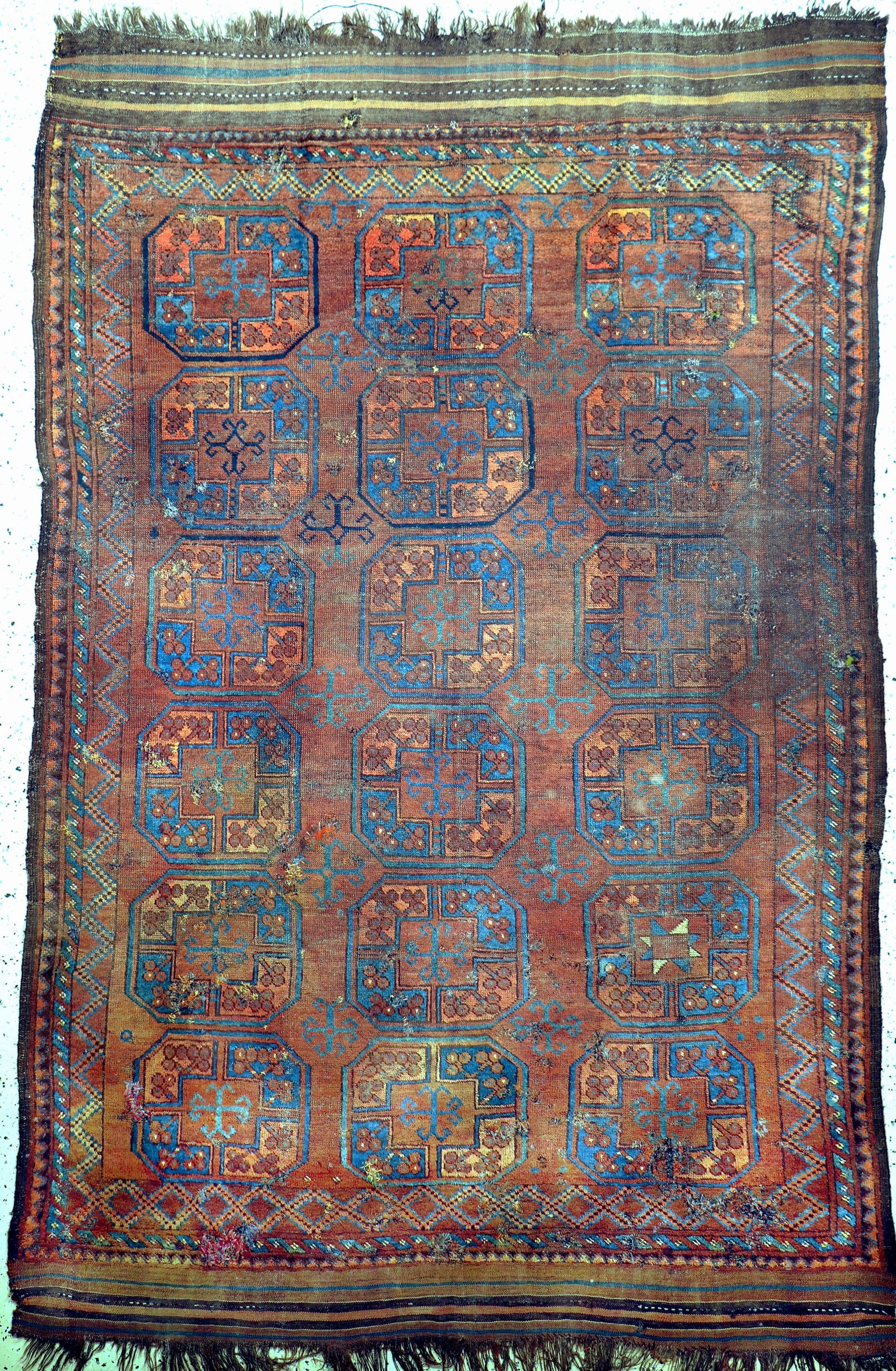 Ersari # 'main carpet #' antique (1 of 9)