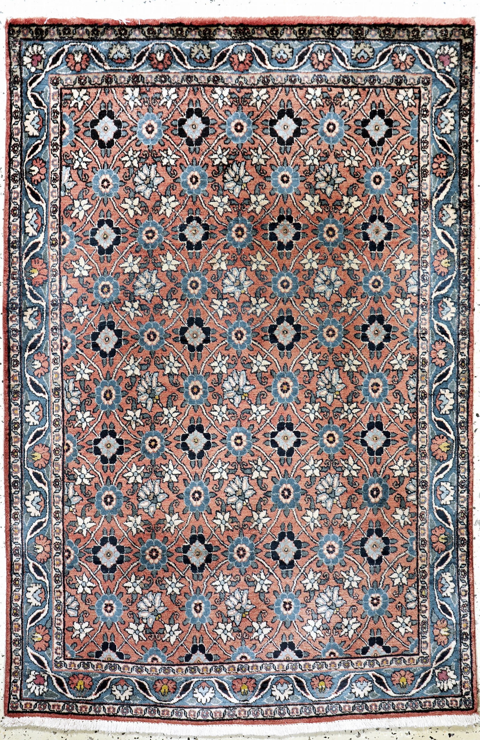 Weramin, Persia, mid 20th century, wool on cotton (1 of 6)