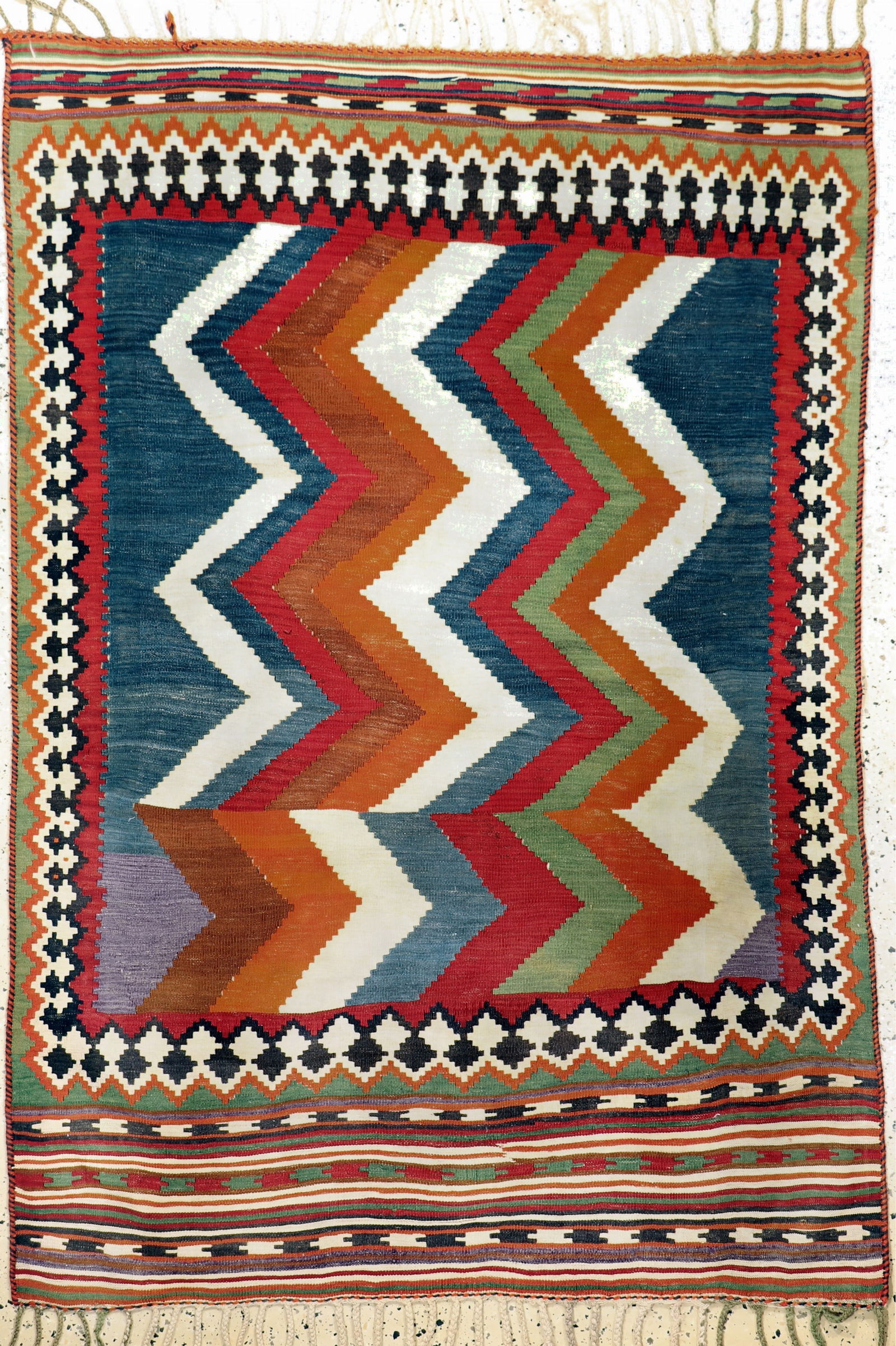Ghashgai Kilim, Persia, early 20th century, wool on (1 of 7)