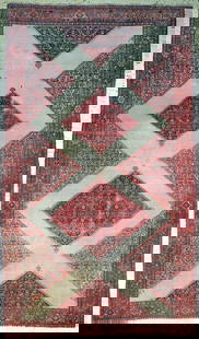 Malayer antique, Persia, 19th century, wool oncotton: Malayer antique, Persia, 19th century, wool oncotton, approx. 295 x 170 cm, condition: 4. Rugs, Carpets & Flatweaves
