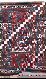 # 'Bordjalou #' Kazak antique, Caucasus, around 1900