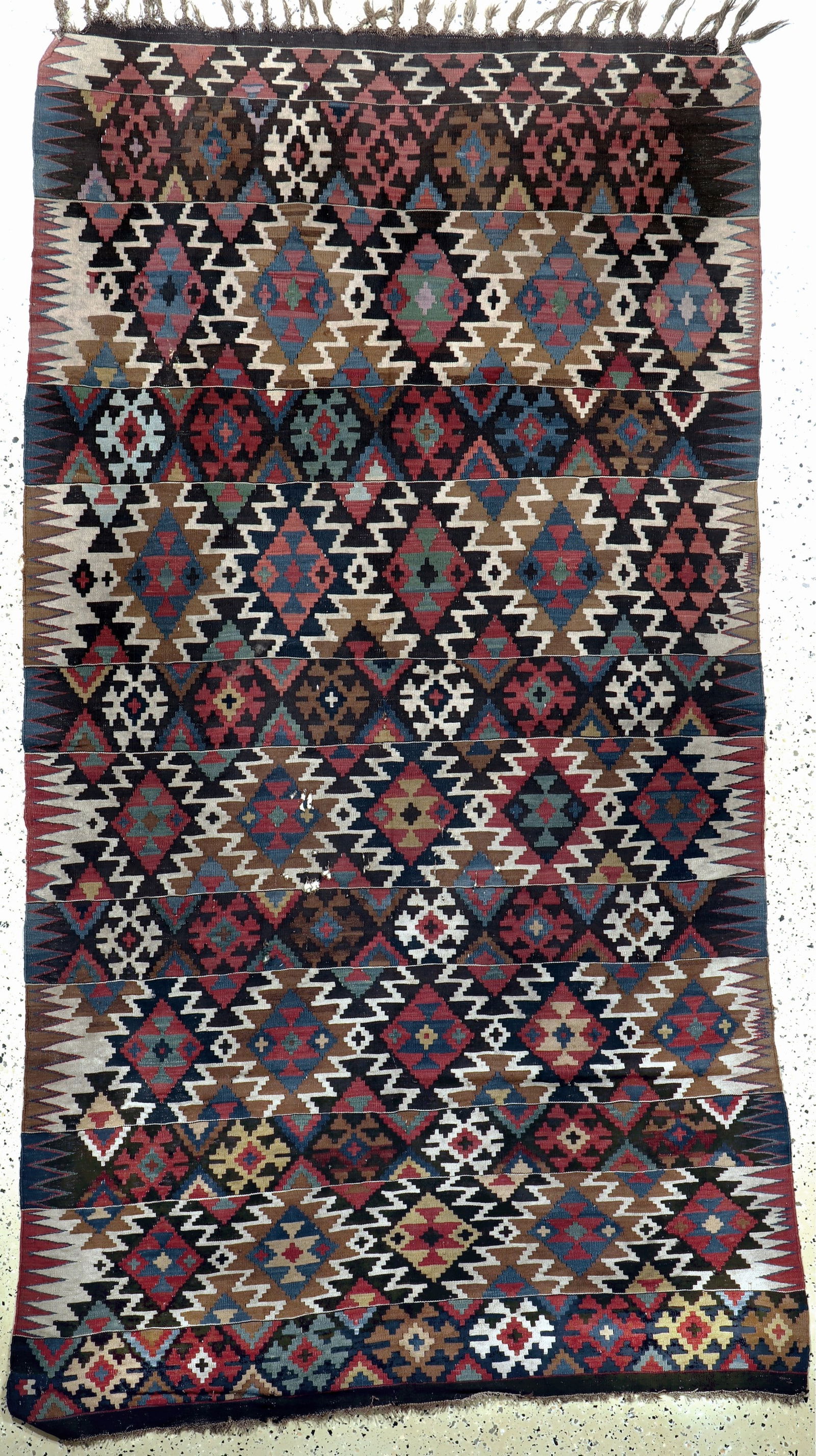 Schirwan Kilim antique, Caucasus, 19th century (1 of 7)