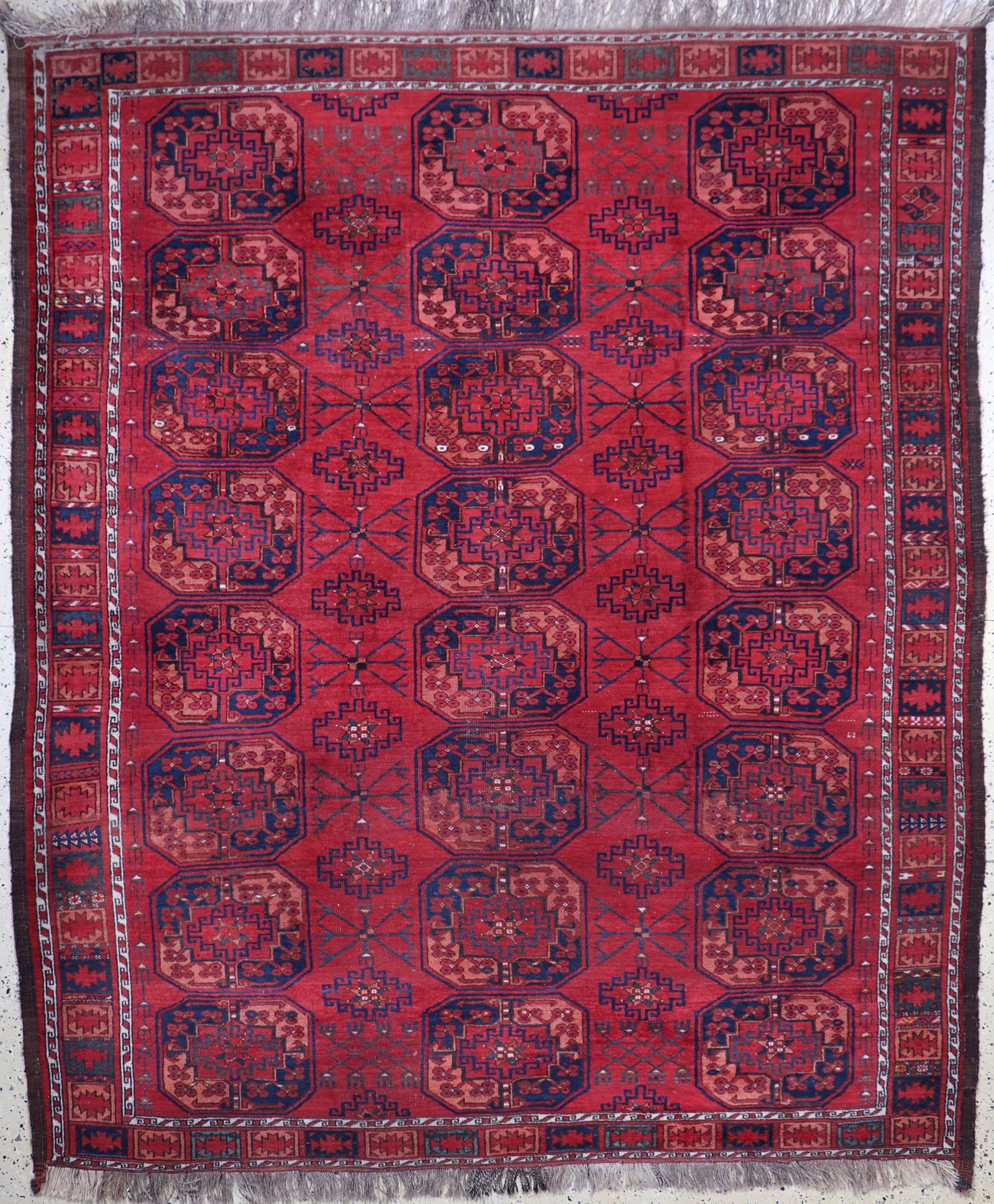 Ersari # 'main carpet #' antique (1 of 12)