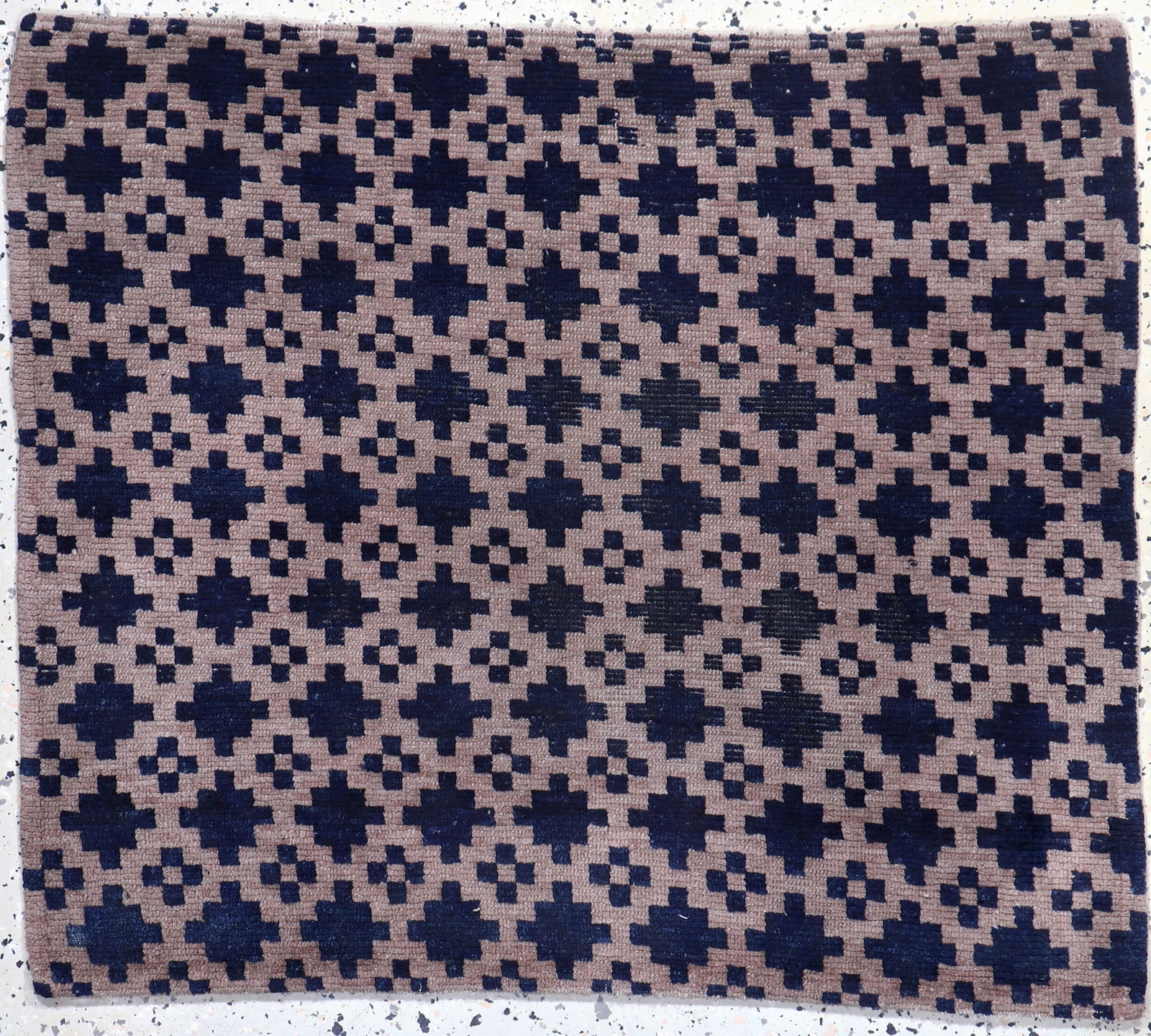 #'Meditation mat#', Tibet, early 20th century,wool on (1 of 5)