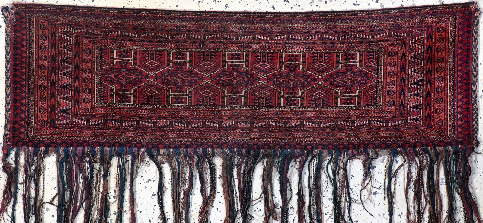 Tekke Torba, Turkmenistan, around 1900, wool on wool (1 of 4)